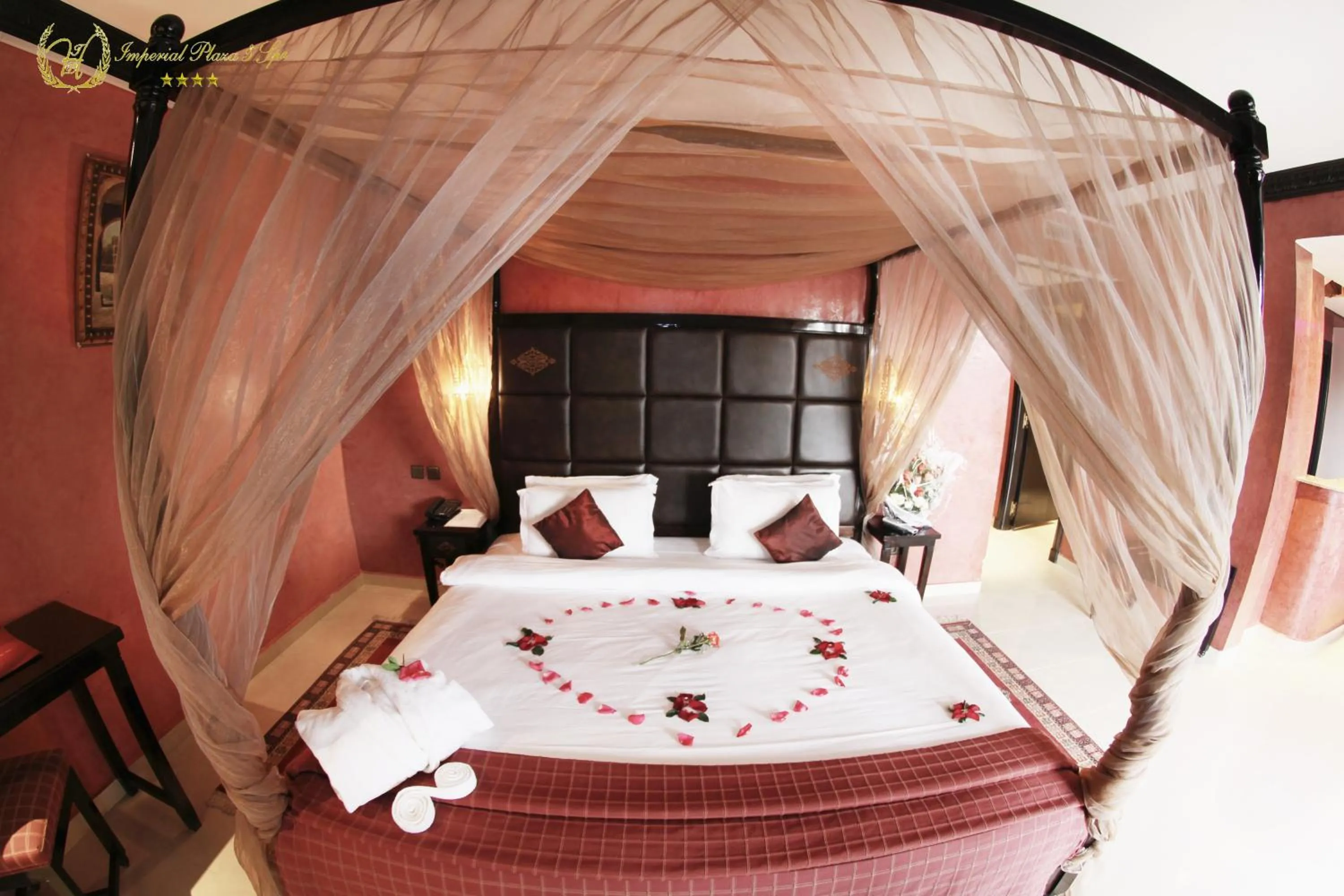 View (from property/room), Bed in Hotel Imperial Plaza & Spa