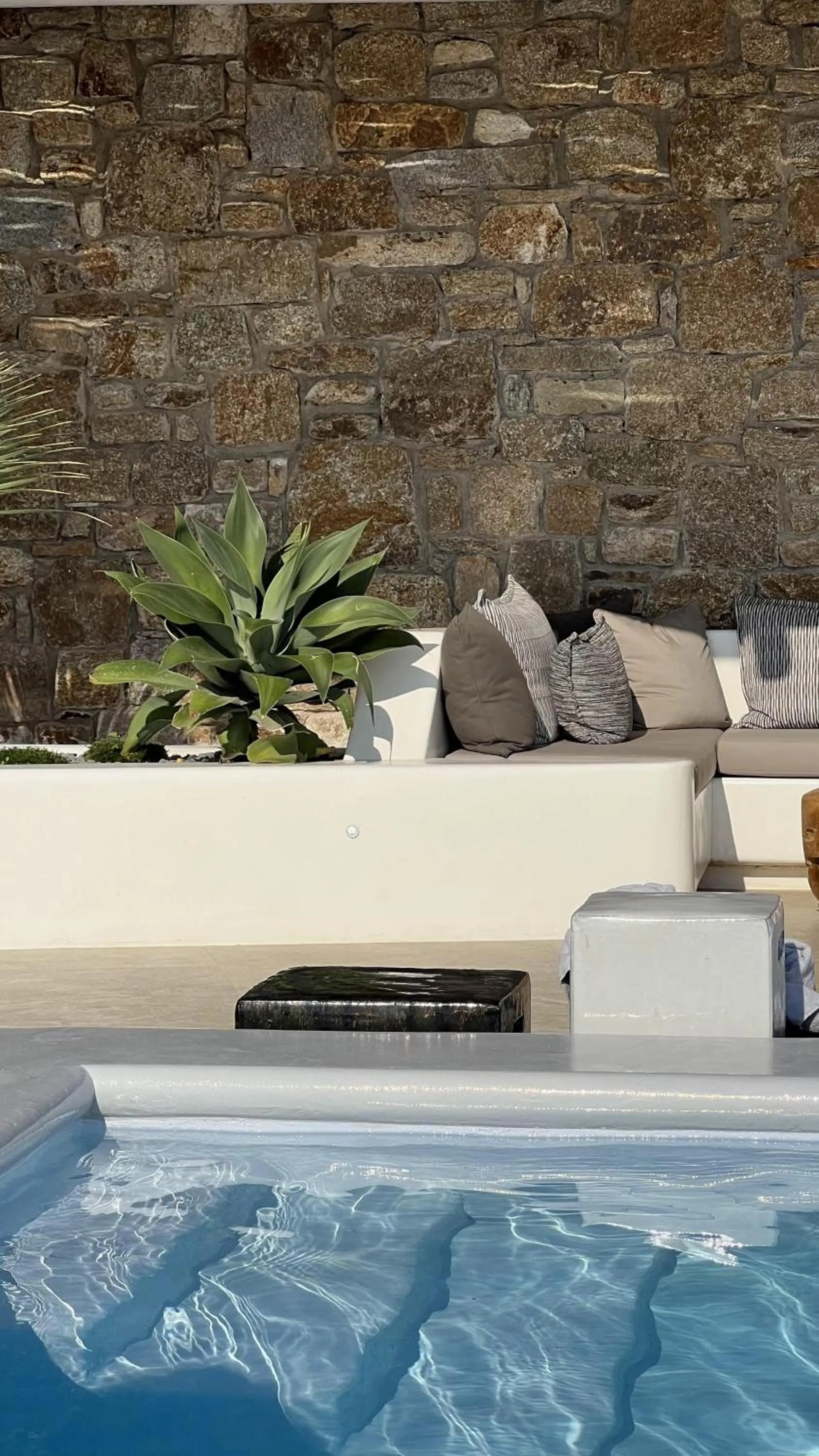 Swimming pool in Nomia Sunset Suites Mykonos