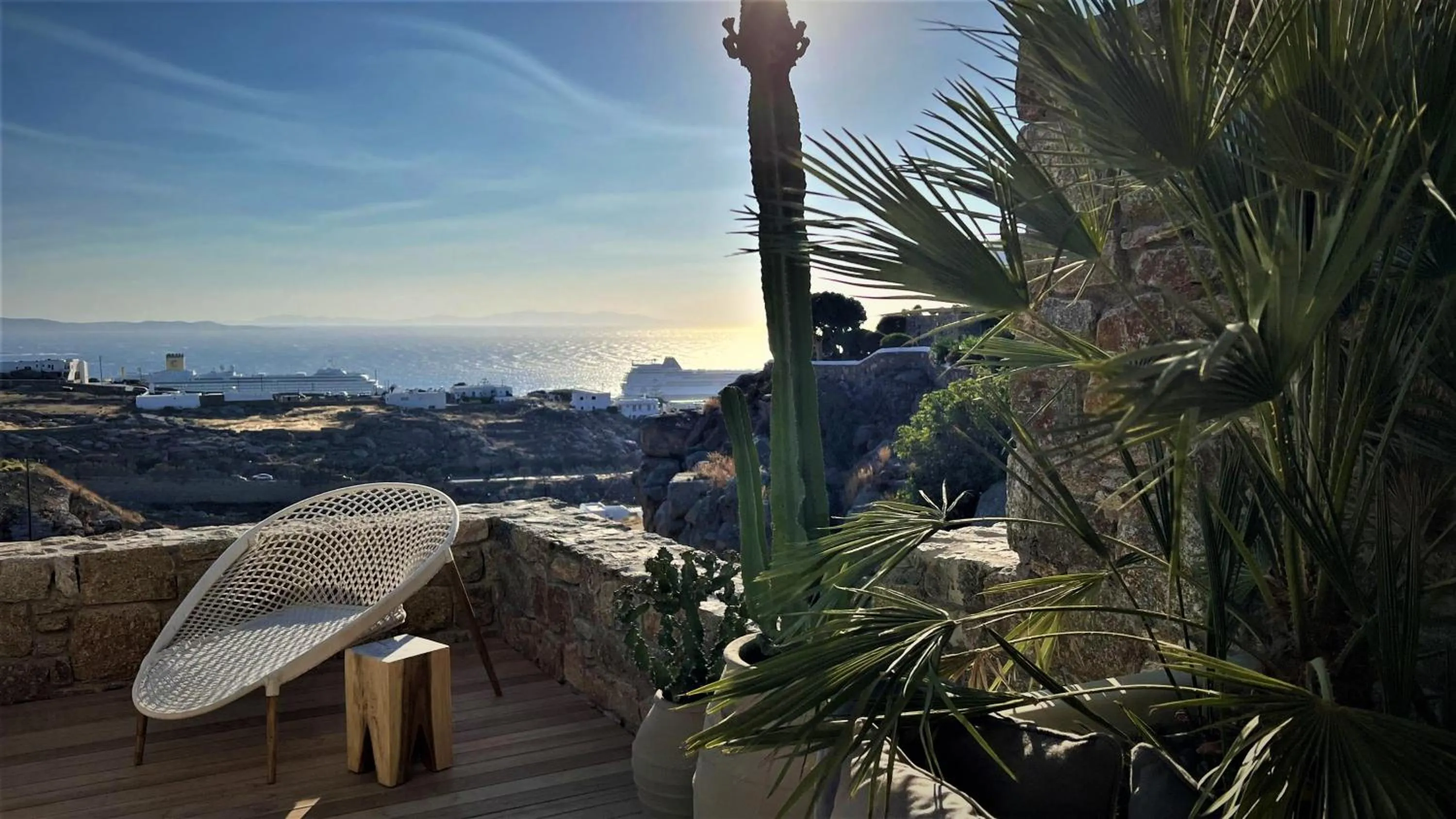 Sea view in Nomia Sunset Suites Mykonos