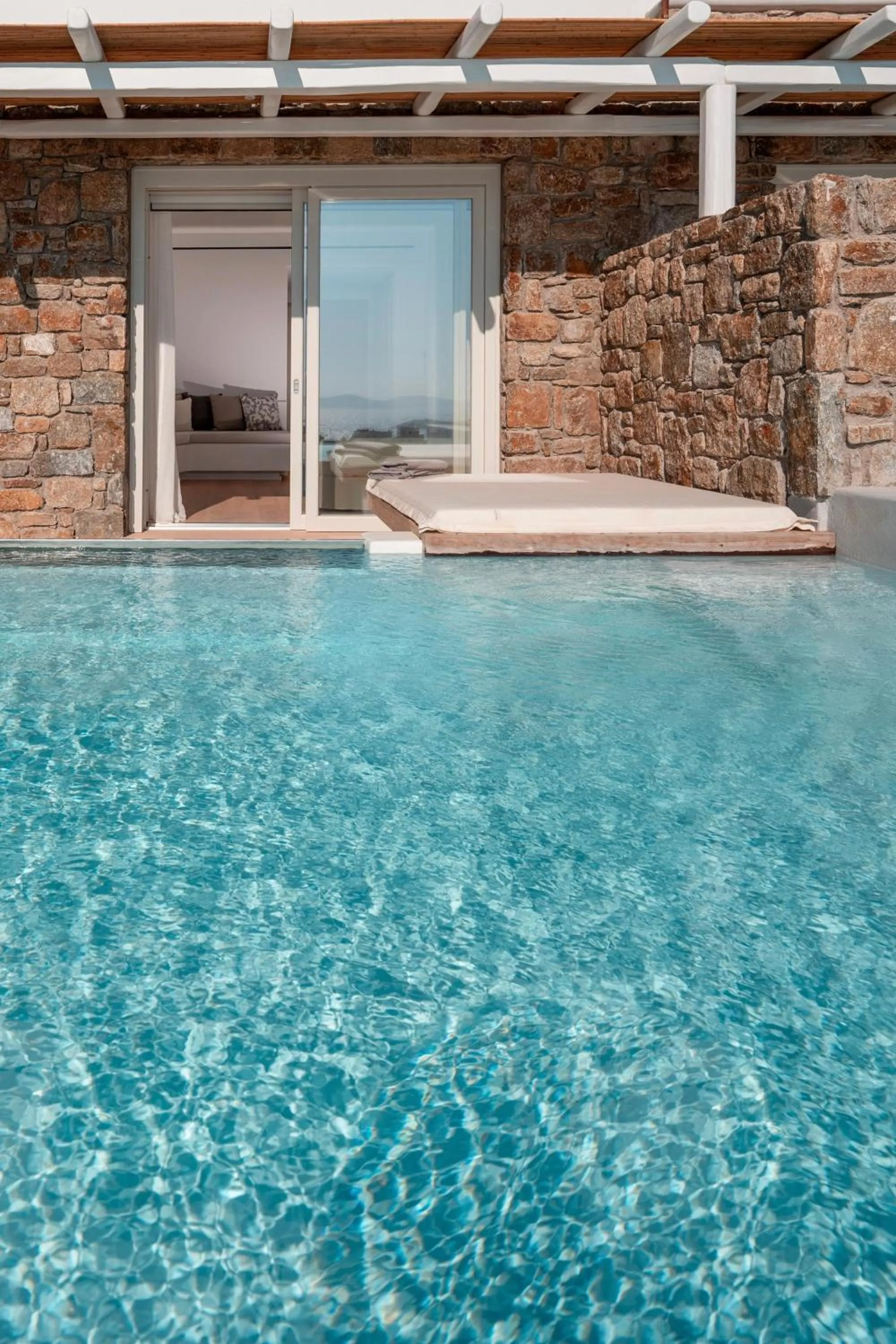 Swimming pool in Nomia Sunset Suites Mykonos