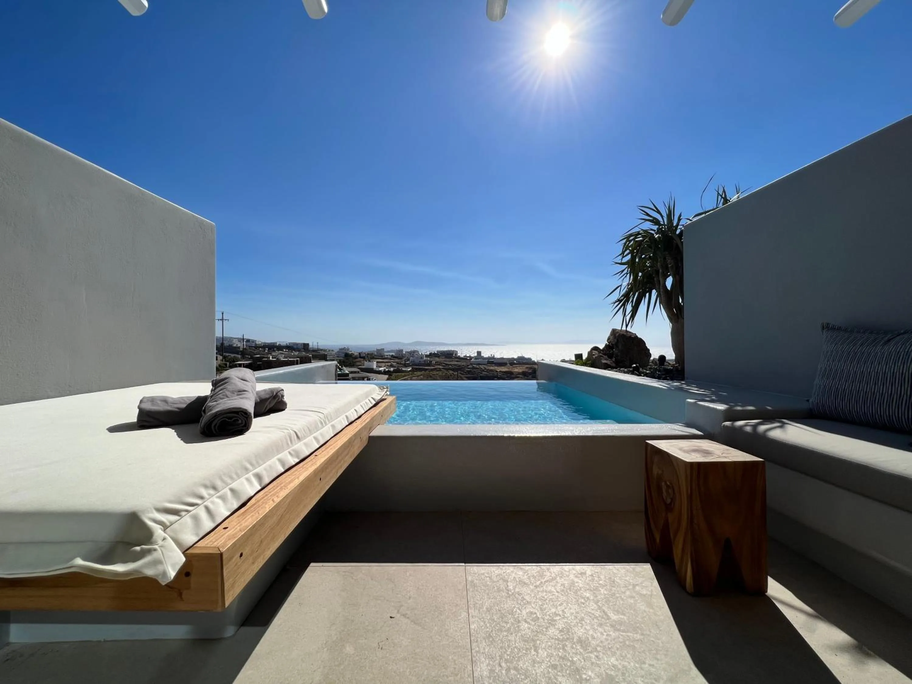Swimming pool in Nomia Sunset Suites Mykonos