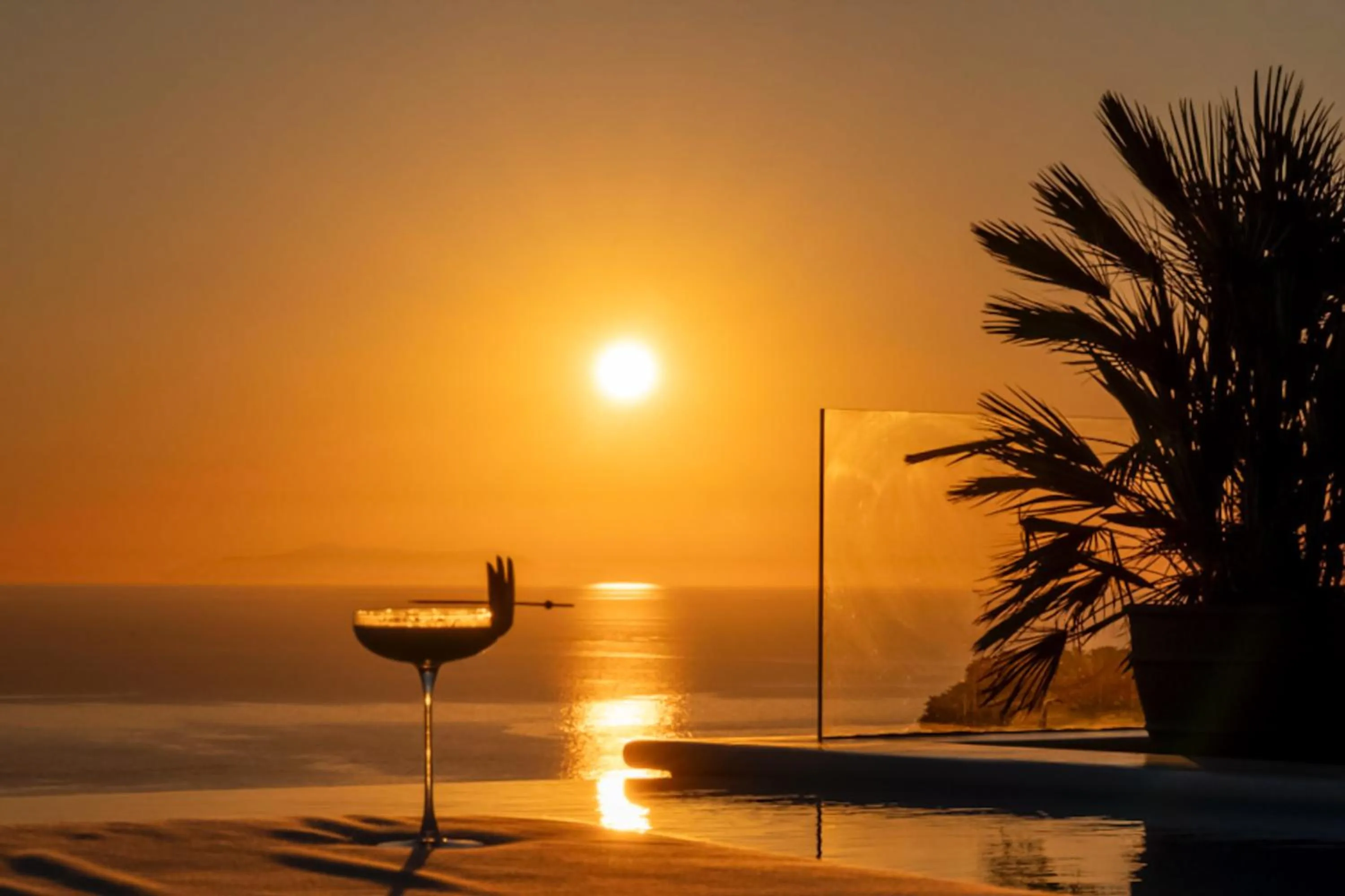 Sea view in Nomia Sunset Suites Mykonos