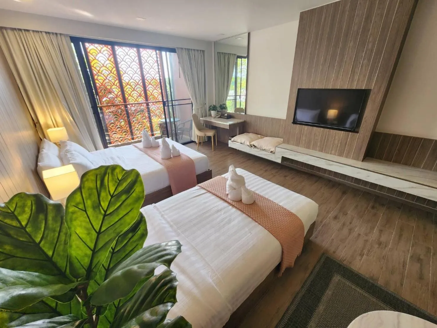 Bed in Alaita Boutique Phuket