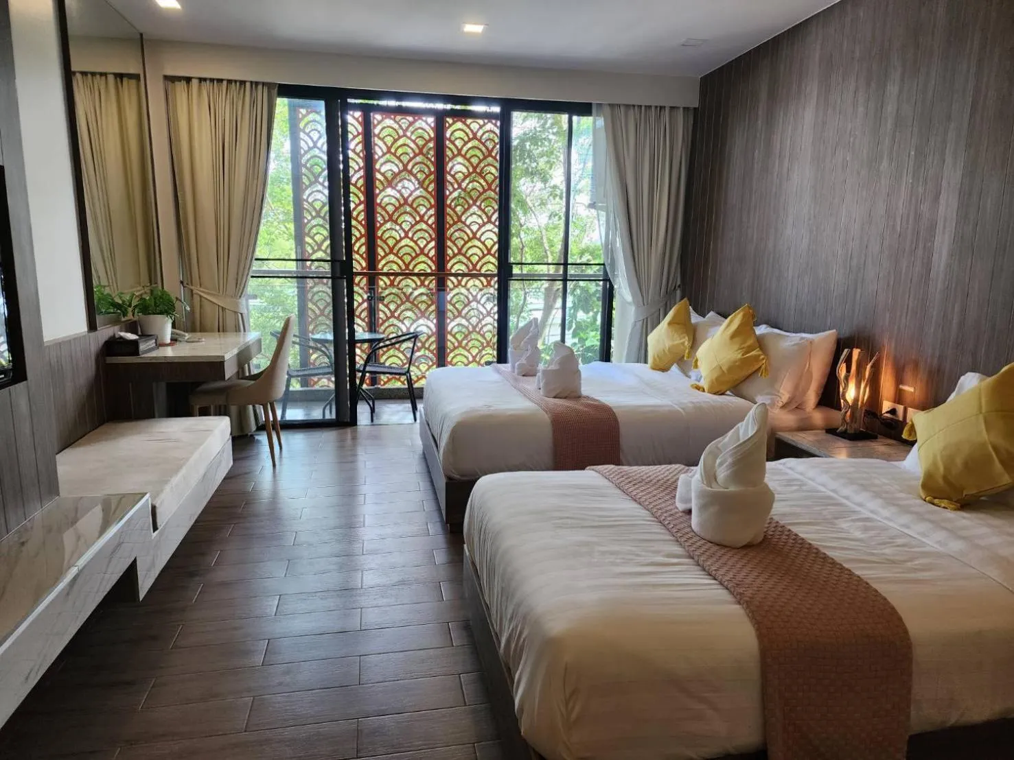 Bed in Alaita Boutique Phuket