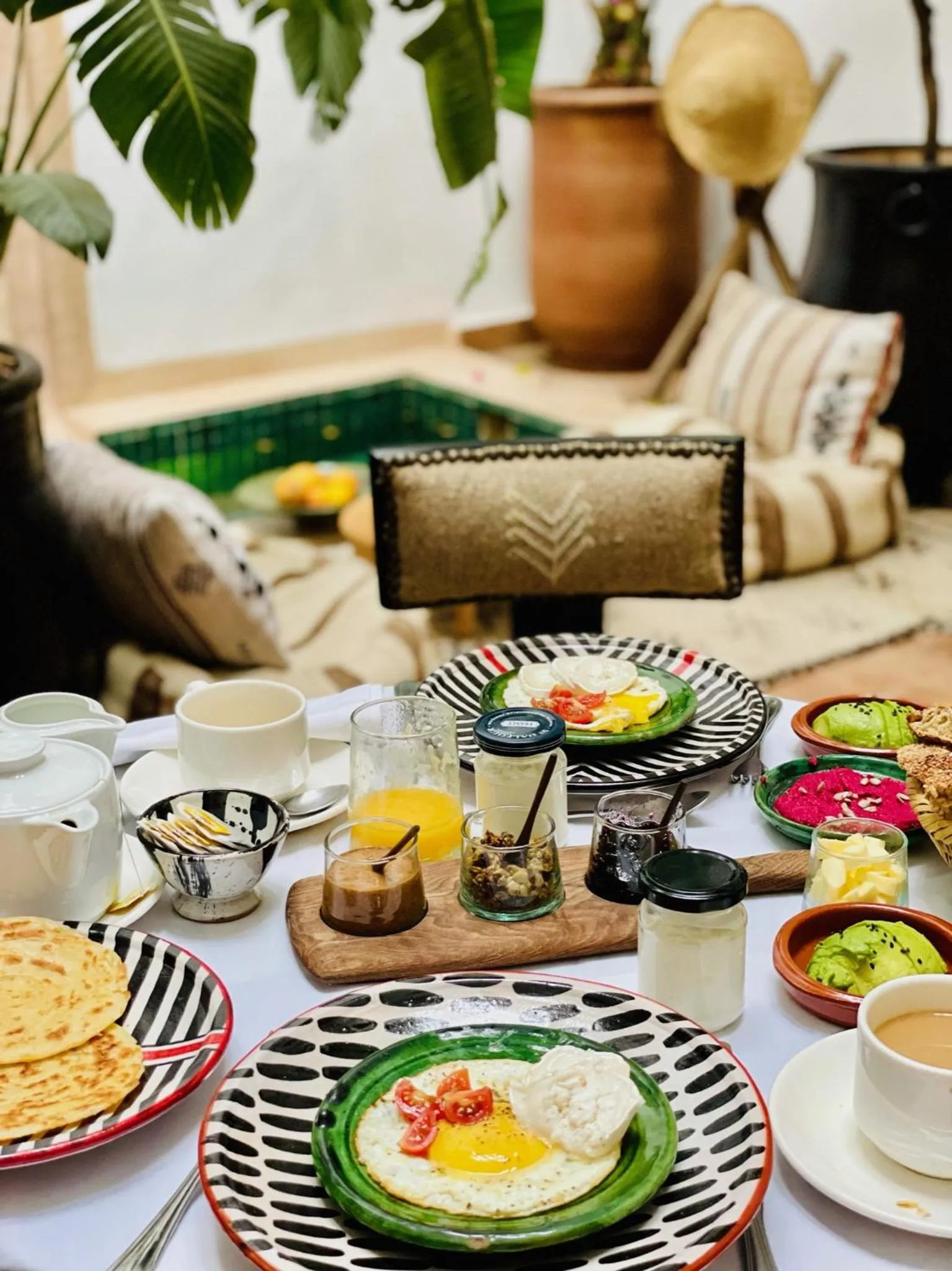 Food close-up in Riad Dar Zaman