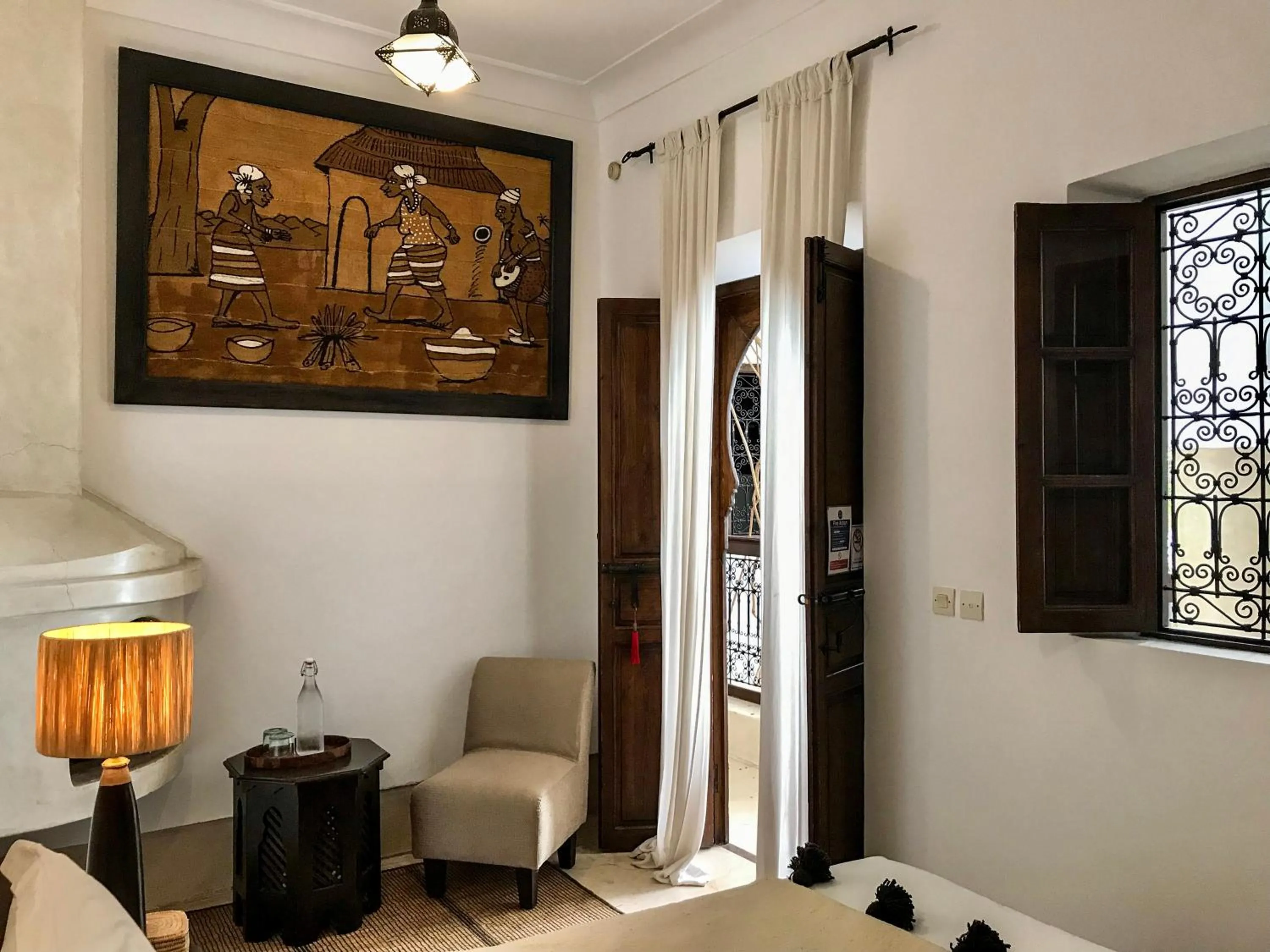 Bedroom in Riad Dar Zaman