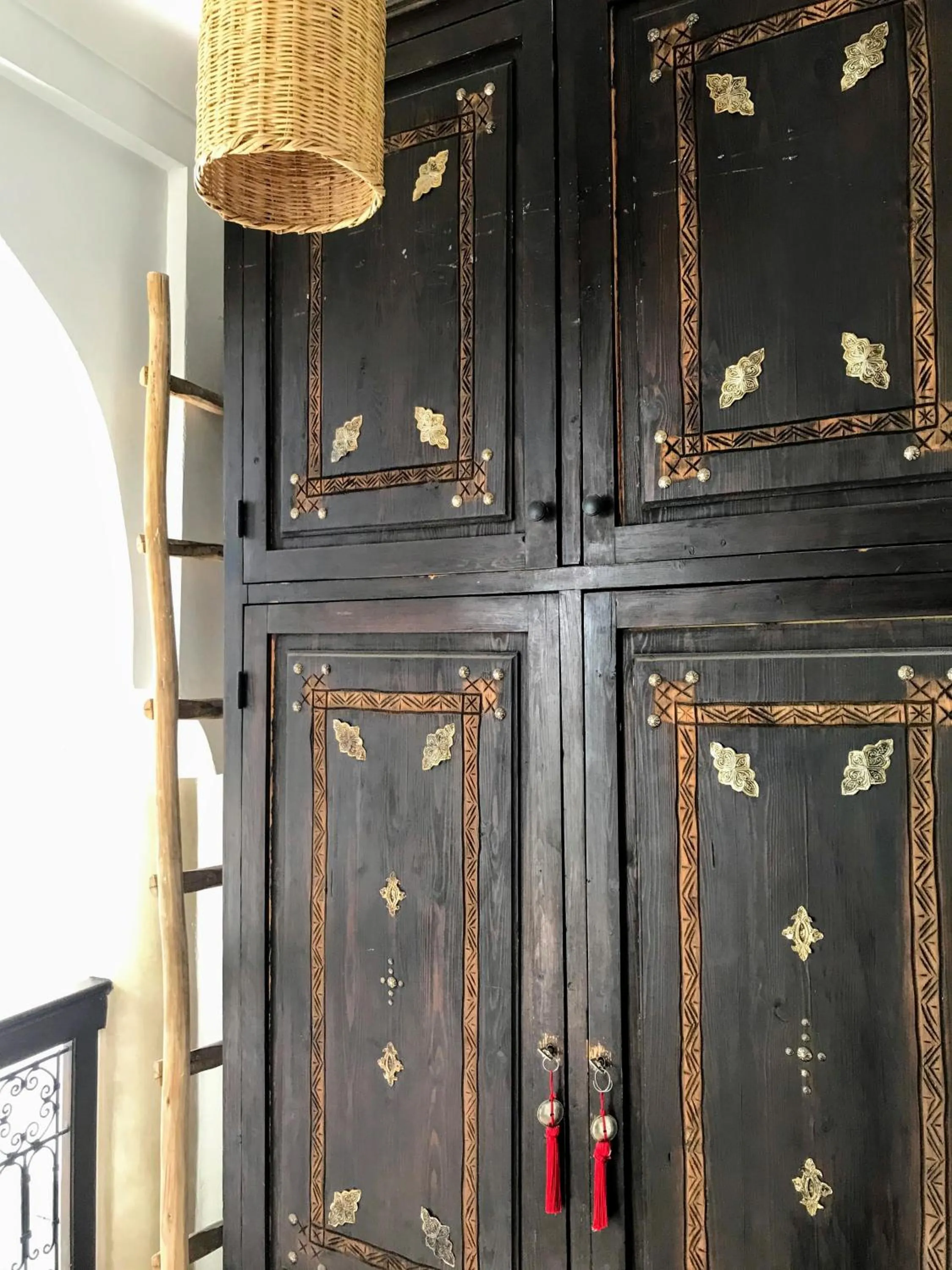 Decorative detail in Riad Dar Zaman