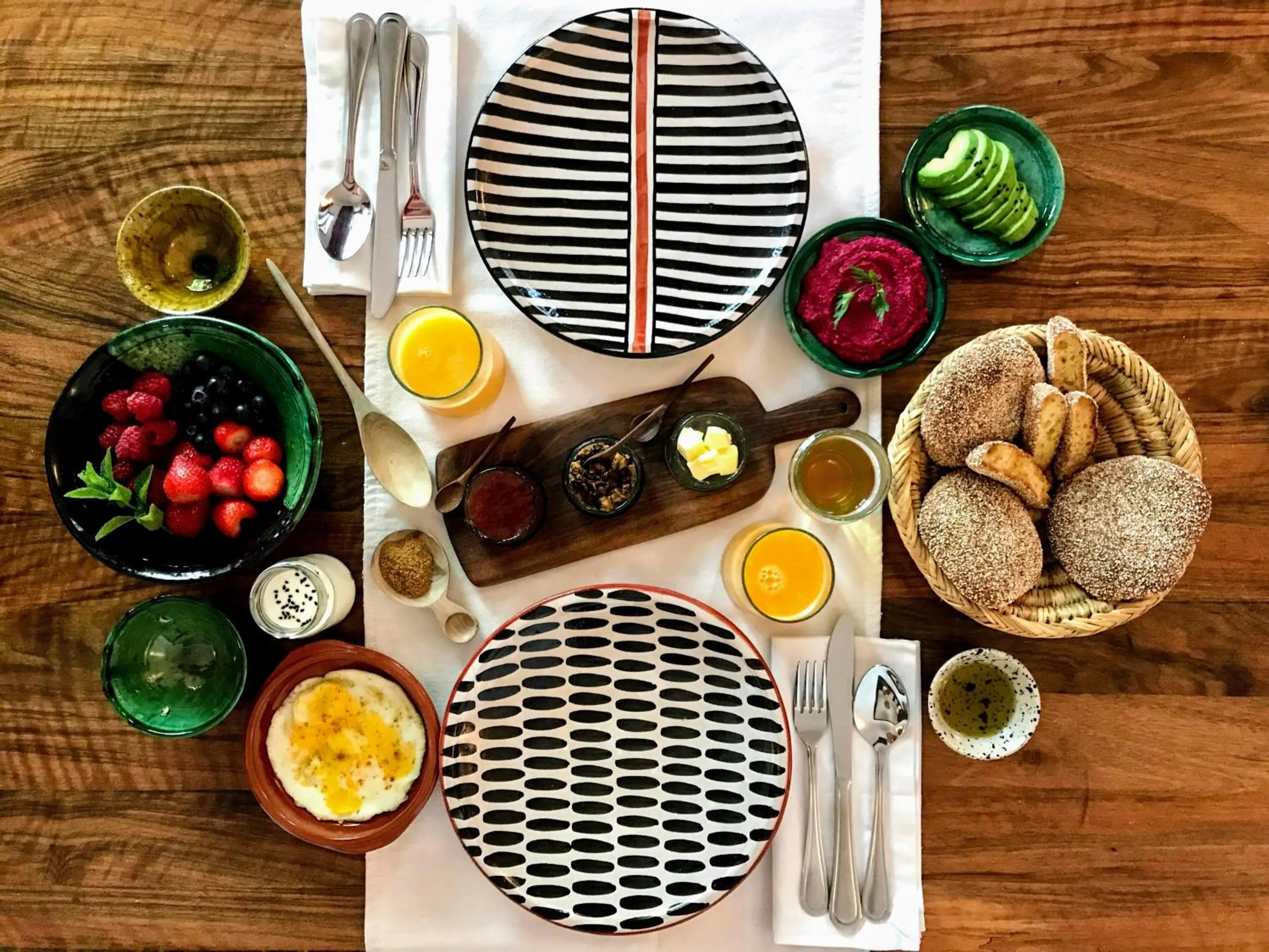 Food and drinks in Riad Dar Zaman