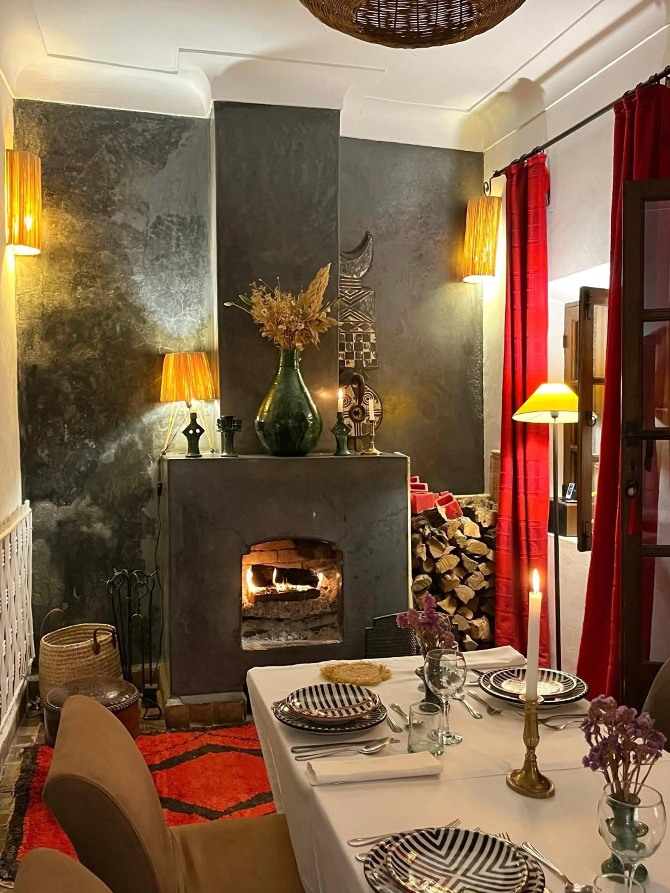 Dining area in Riad Dar Zaman