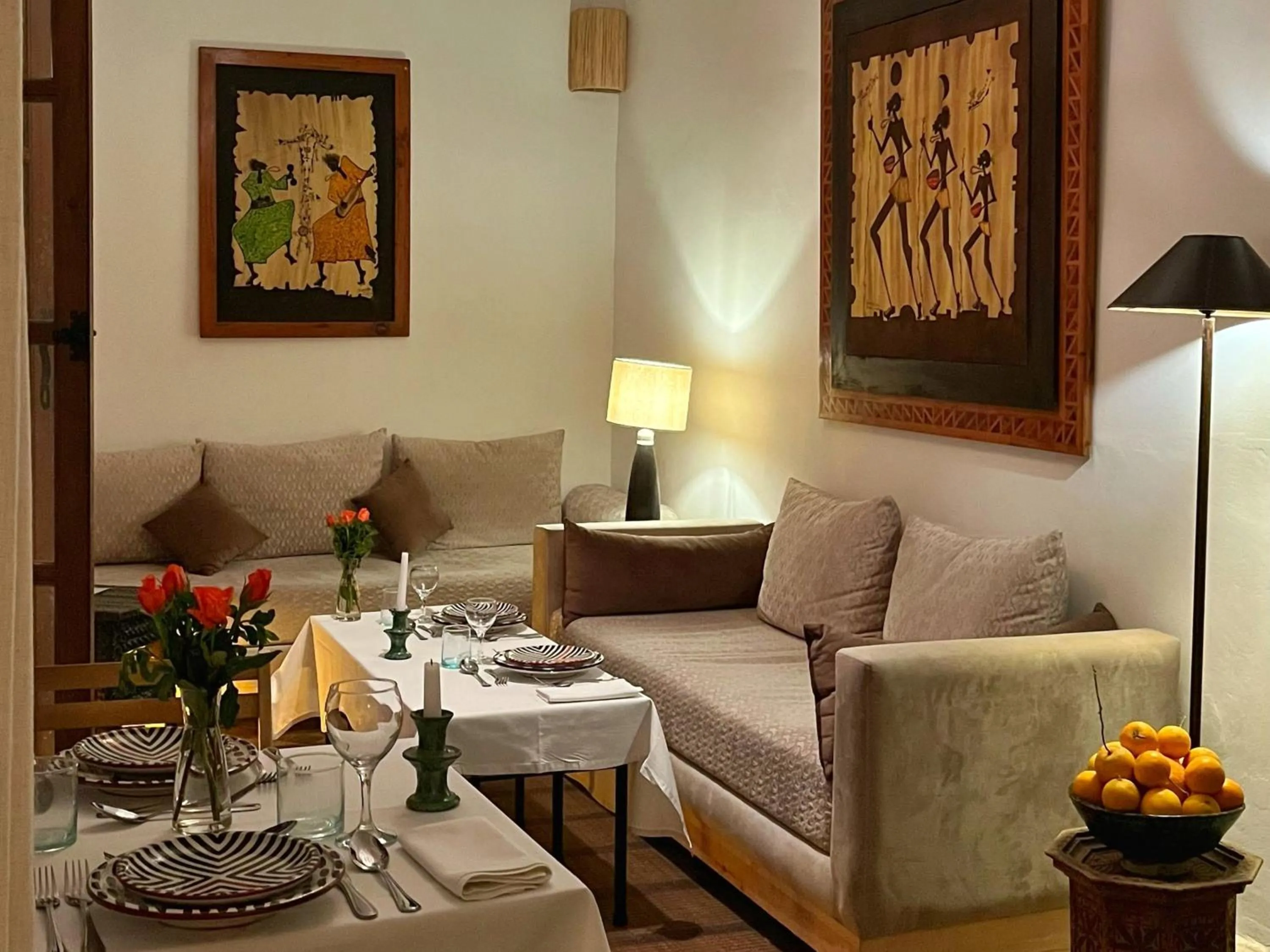 Dining area in Riad Dar Zaman
