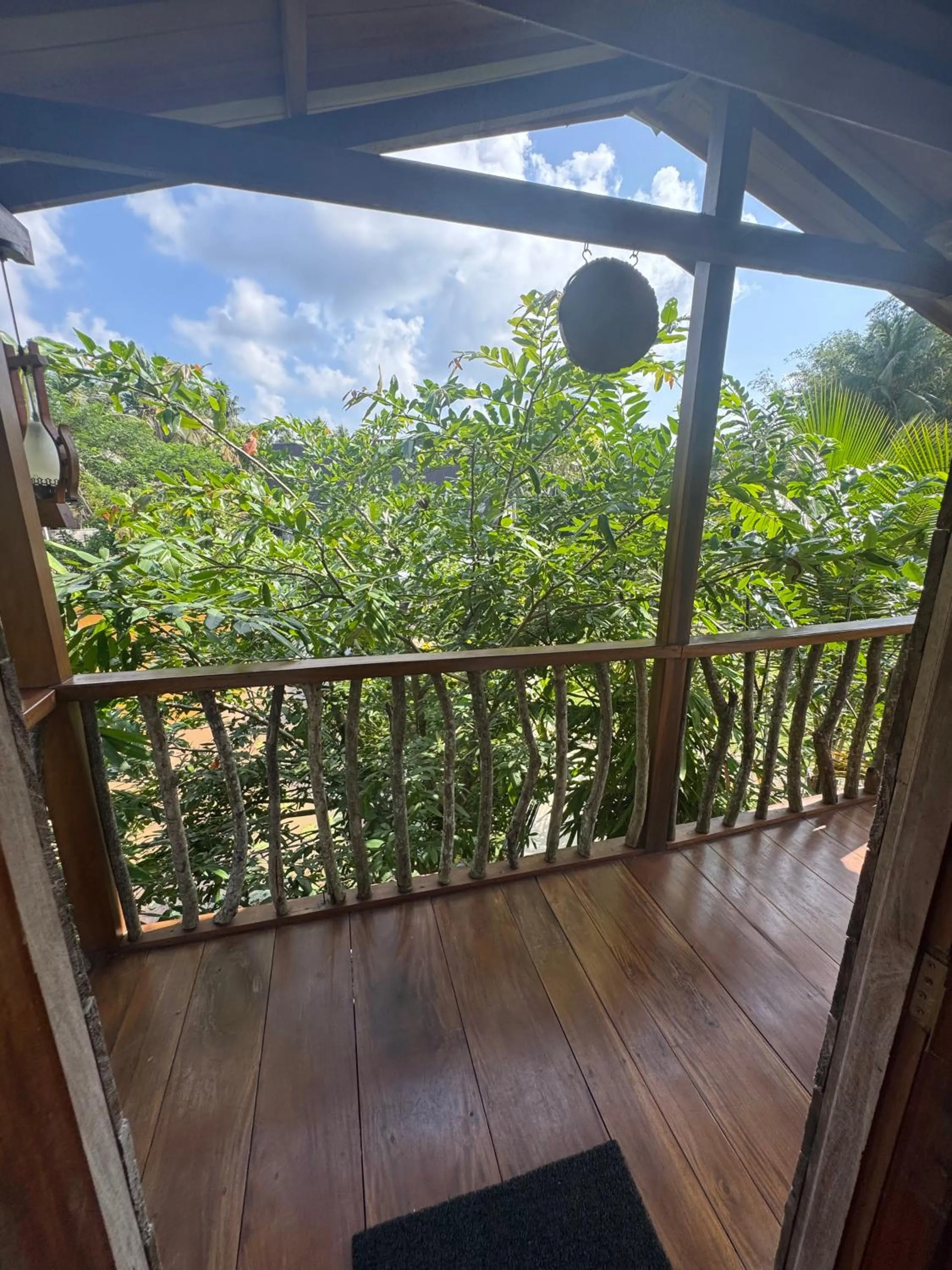 Balcony/Terrace in Steps Garden Resort