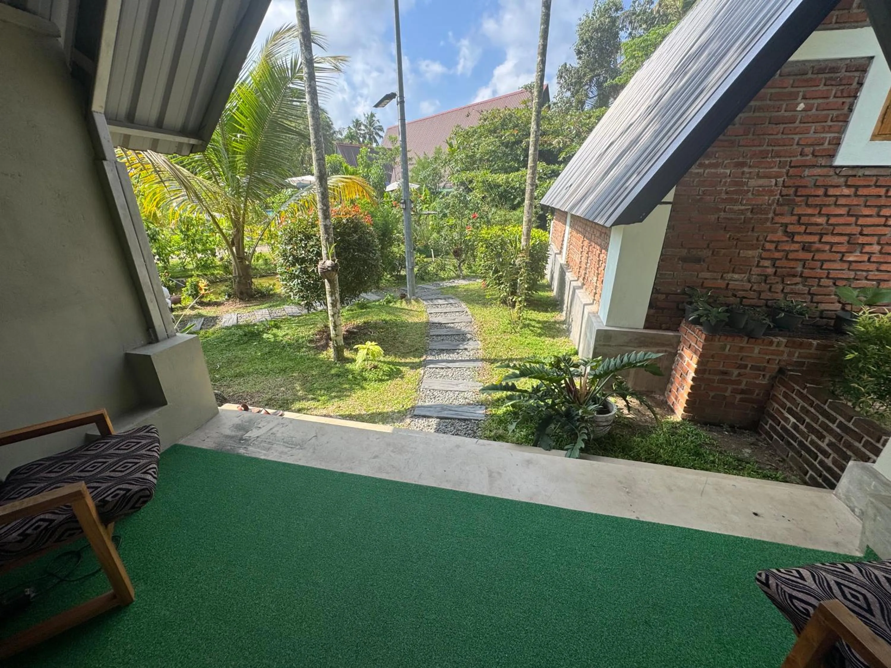 Garden view in Steps Garden Resort