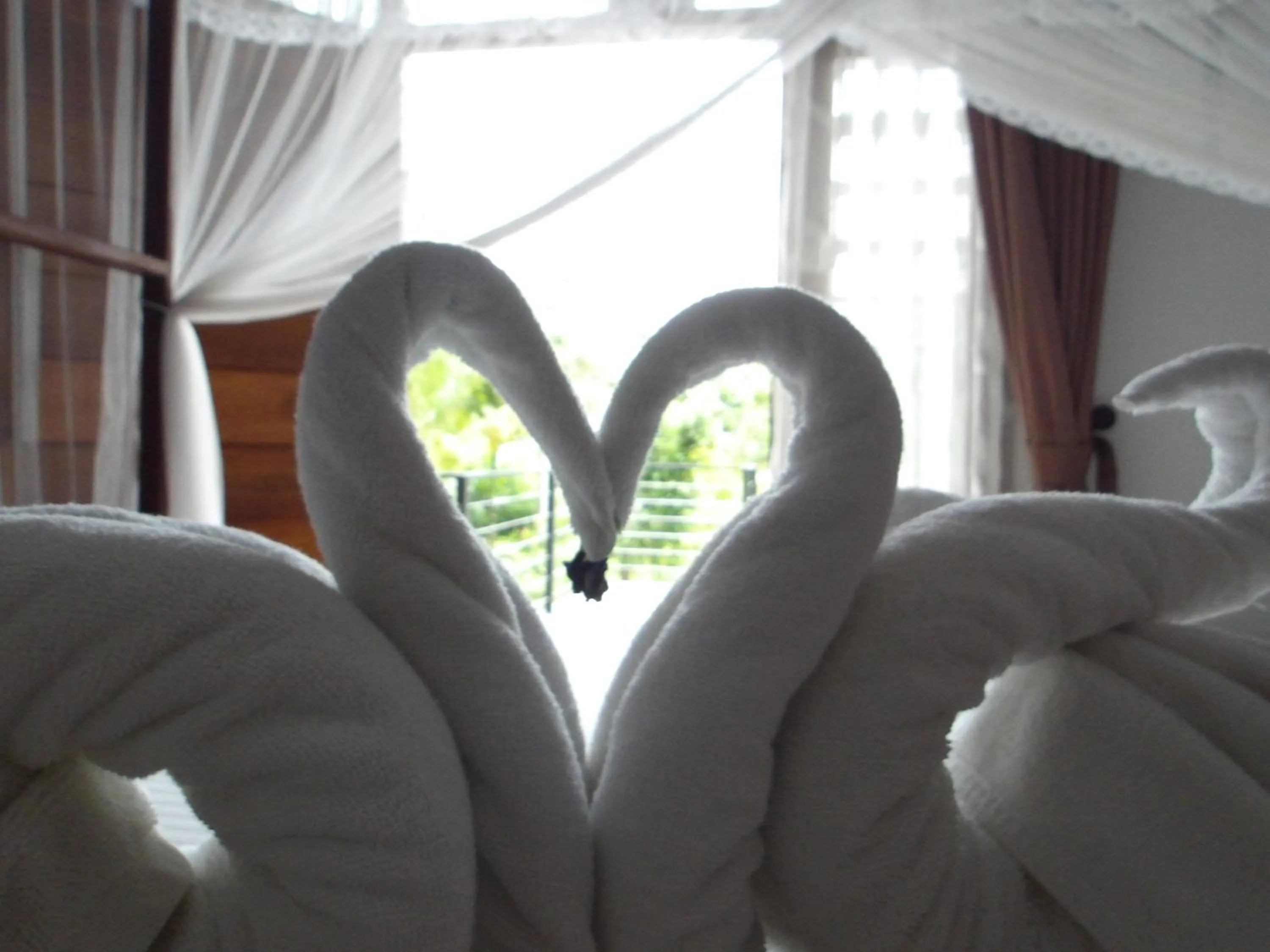 Bed in Steps Garden Resort