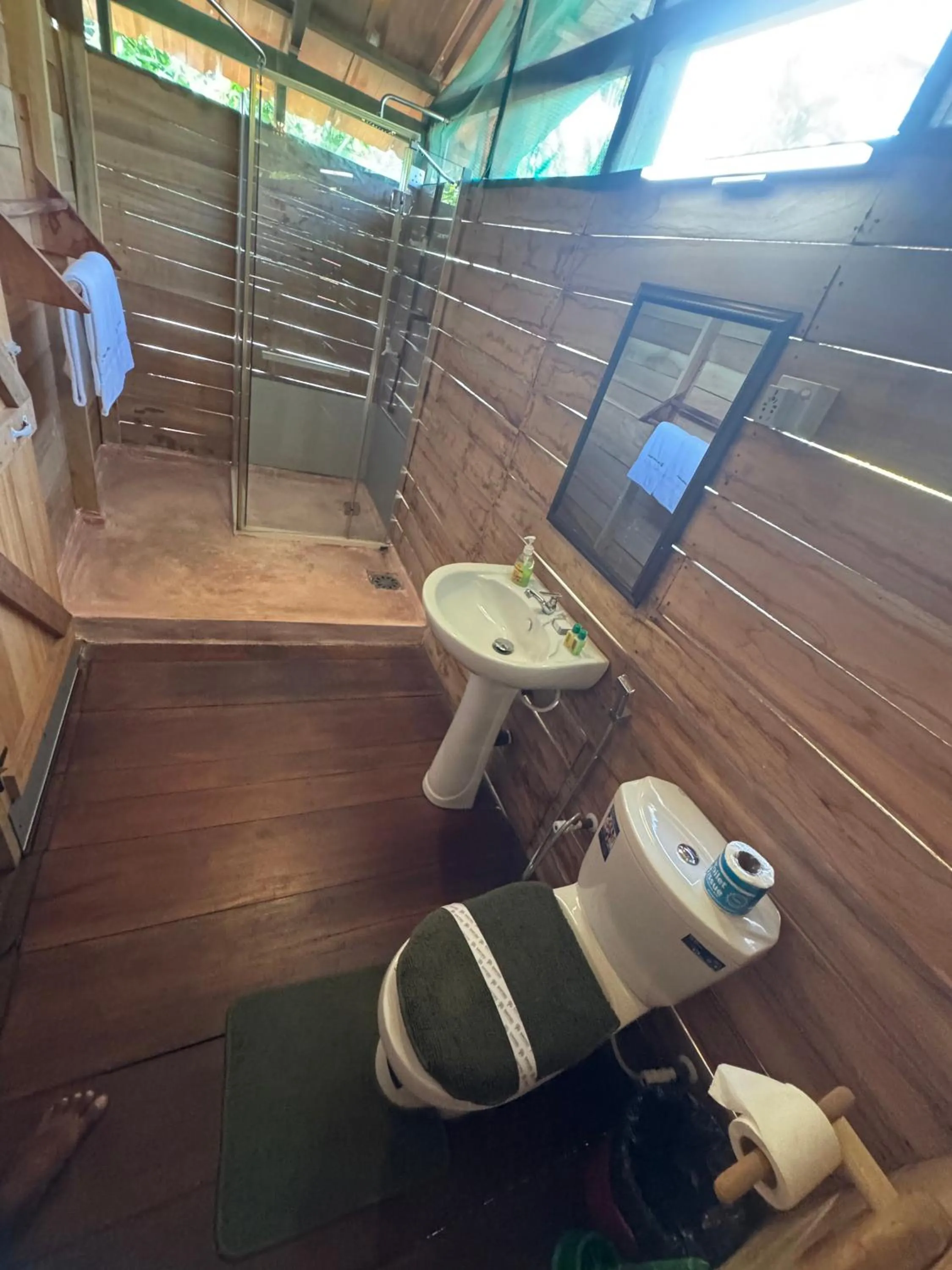 Bathroom in Steps Garden Resort