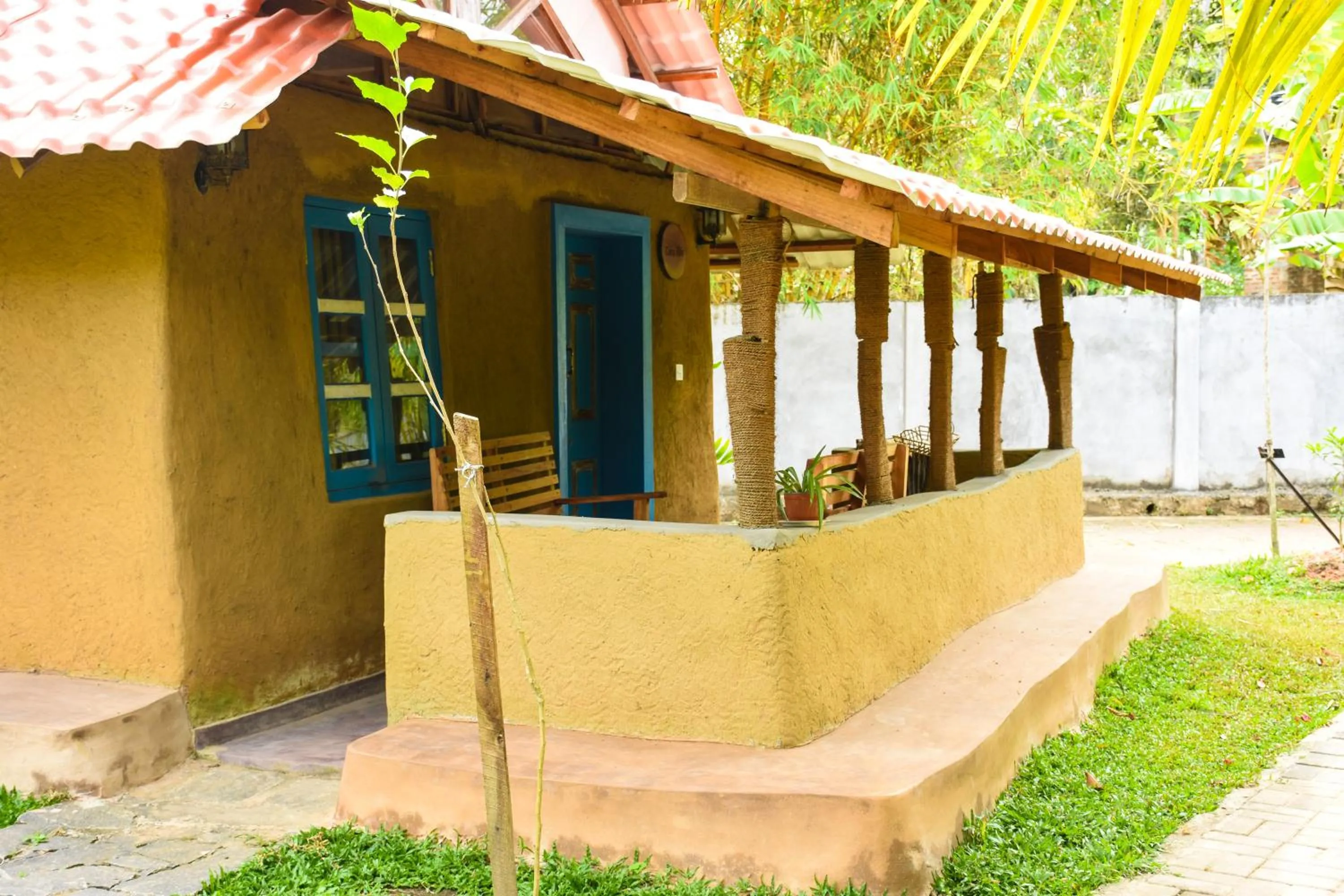 Patio in Steps Garden Resort
