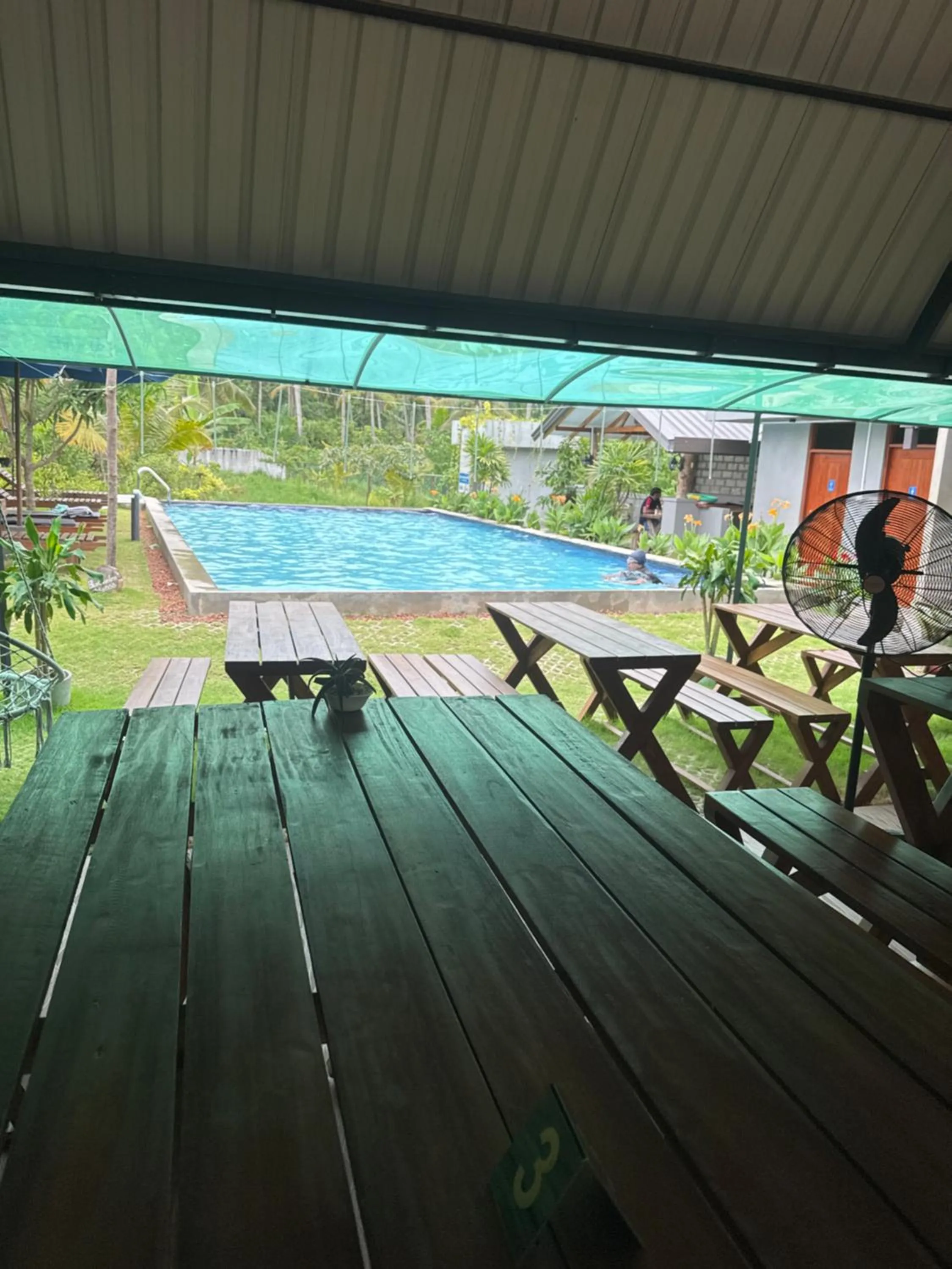 Breakfast in Steps Garden Resort