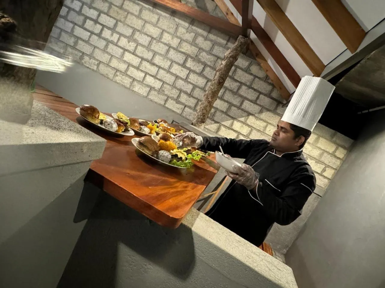 Food in Steps Garden Resort