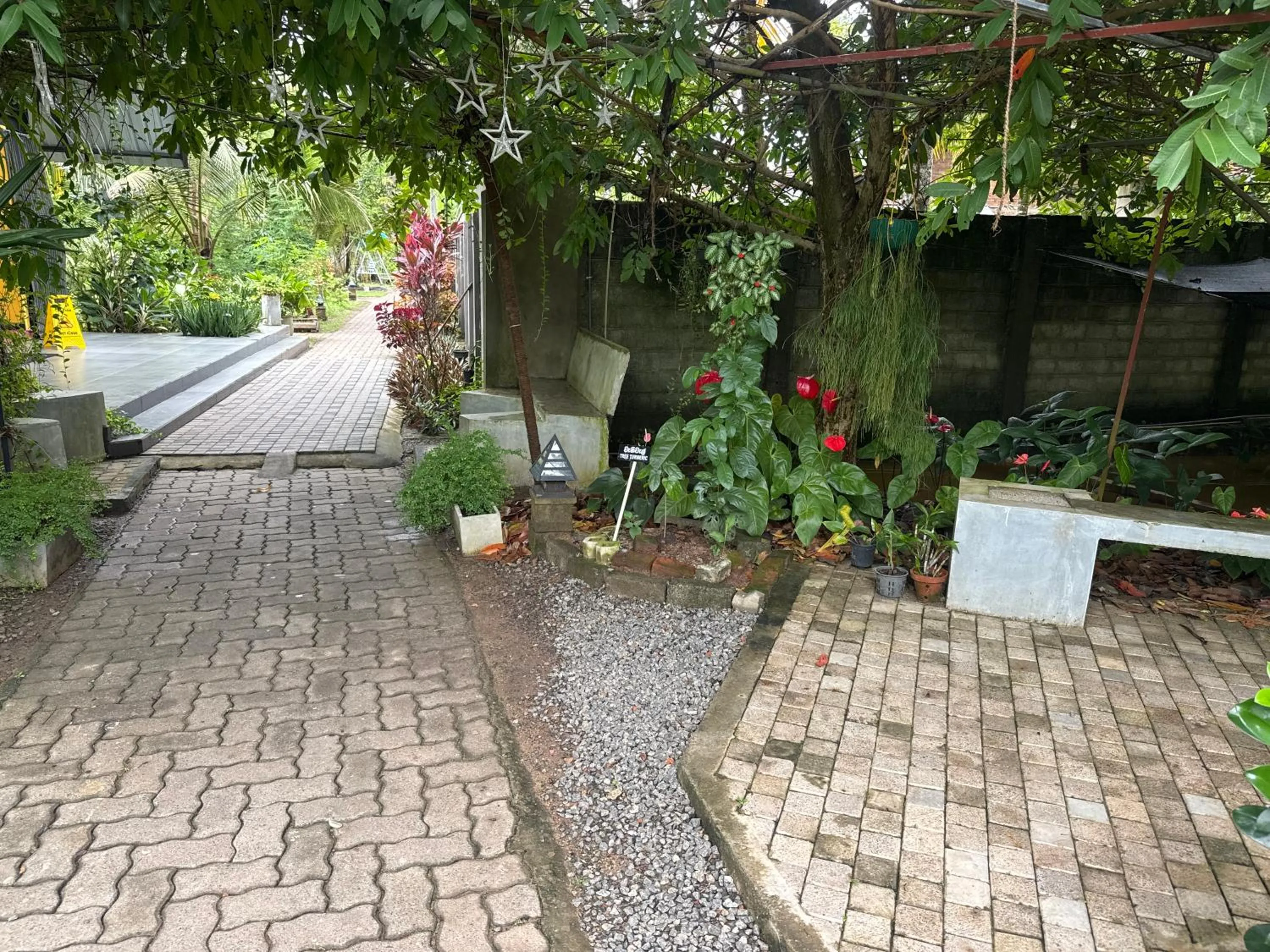 Garden view in Steps Garden Resort