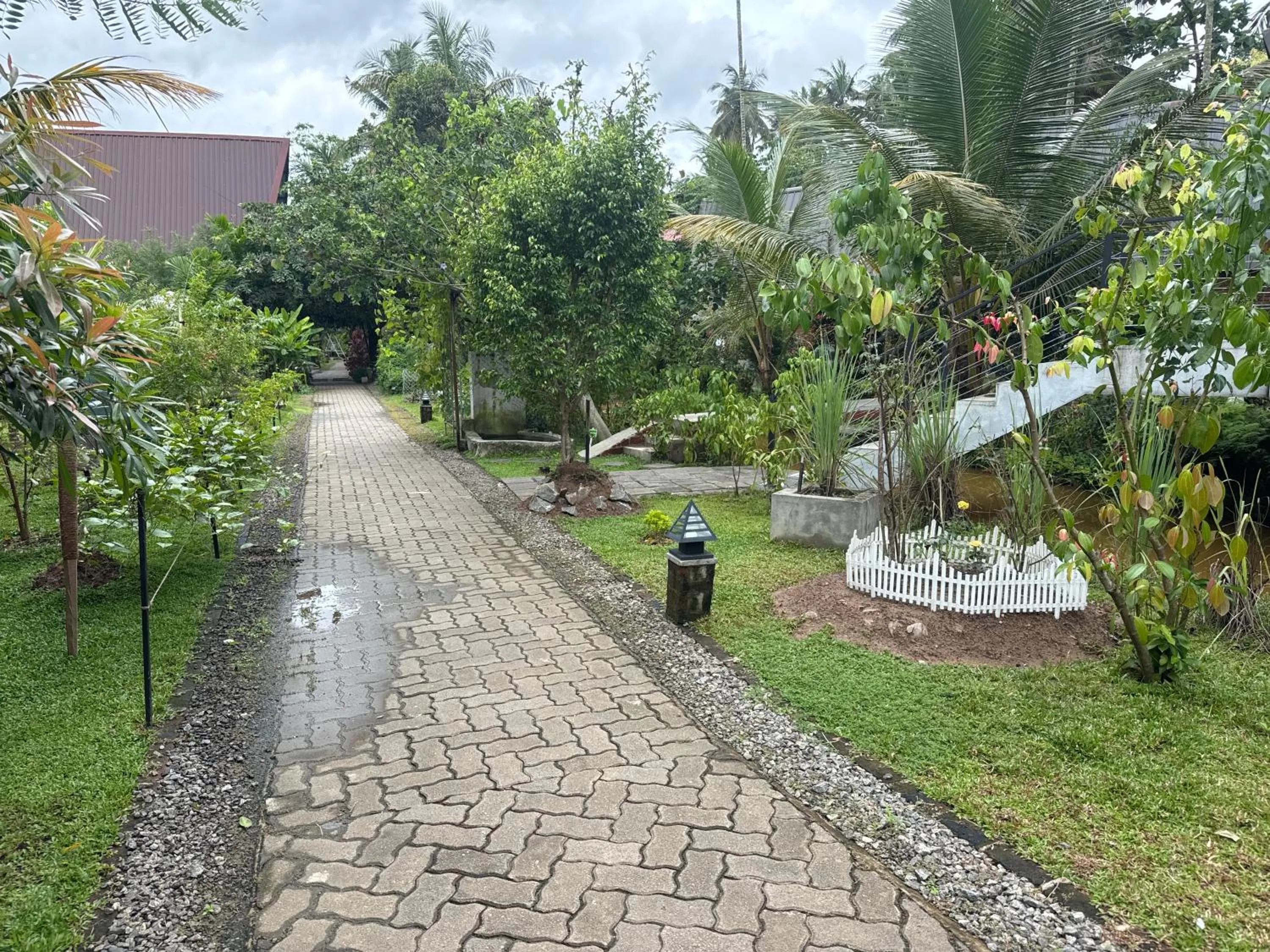 Garden view in Steps Garden Resort