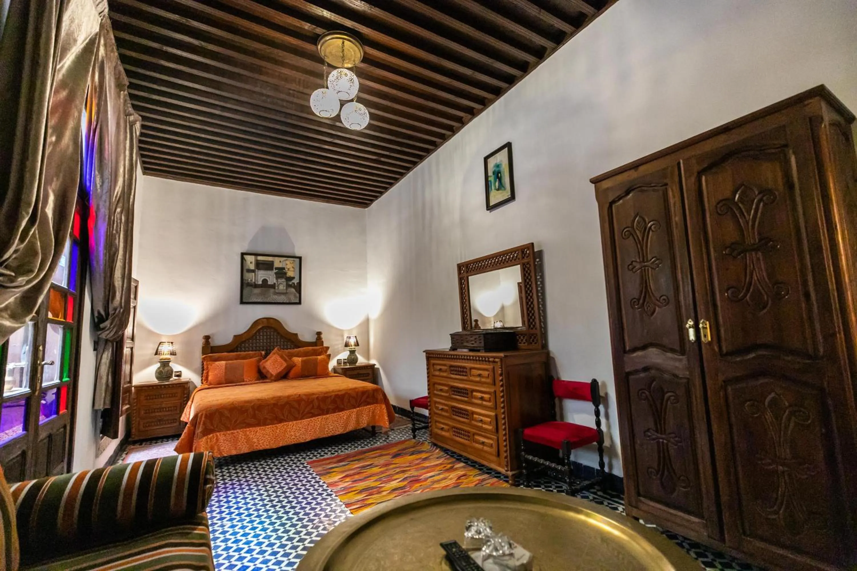 Bed in Riad Dar Chrifa - Luxury Escape