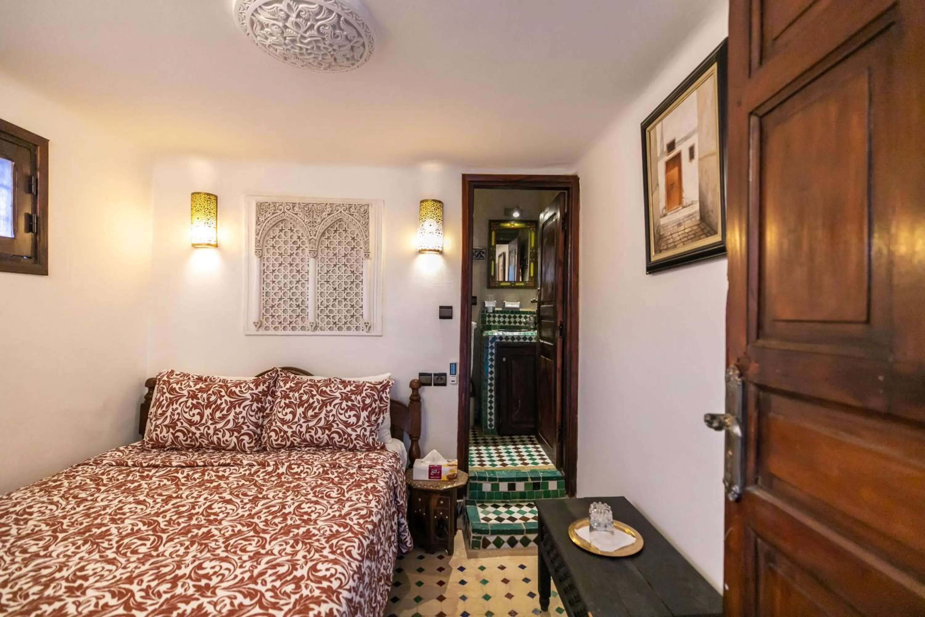 Bed in Riad Dar Chrifa - Luxury Escape