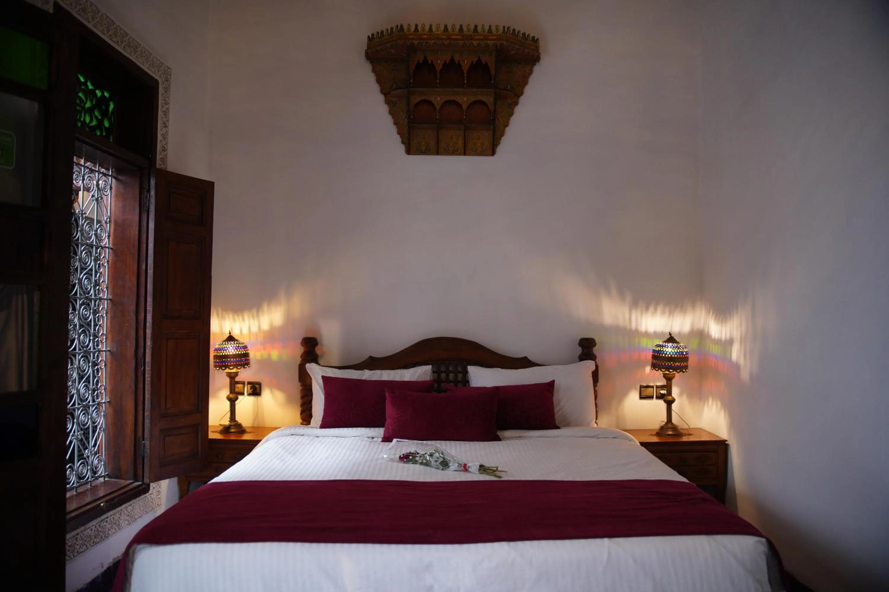 Bed in Riad Dar Chrifa - Luxury Escape