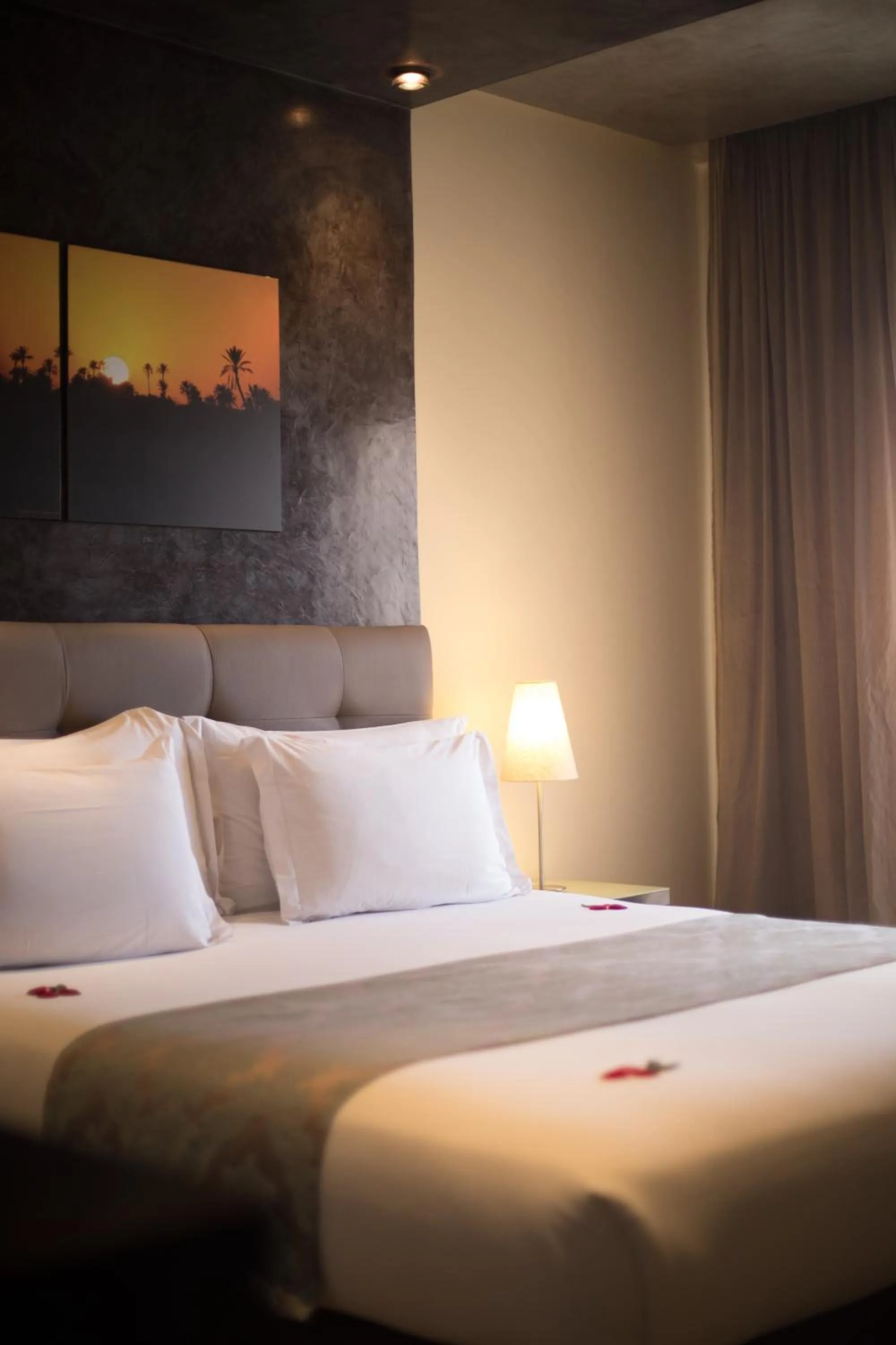 Bed in Dellarosa Boutique Hotel and Spa