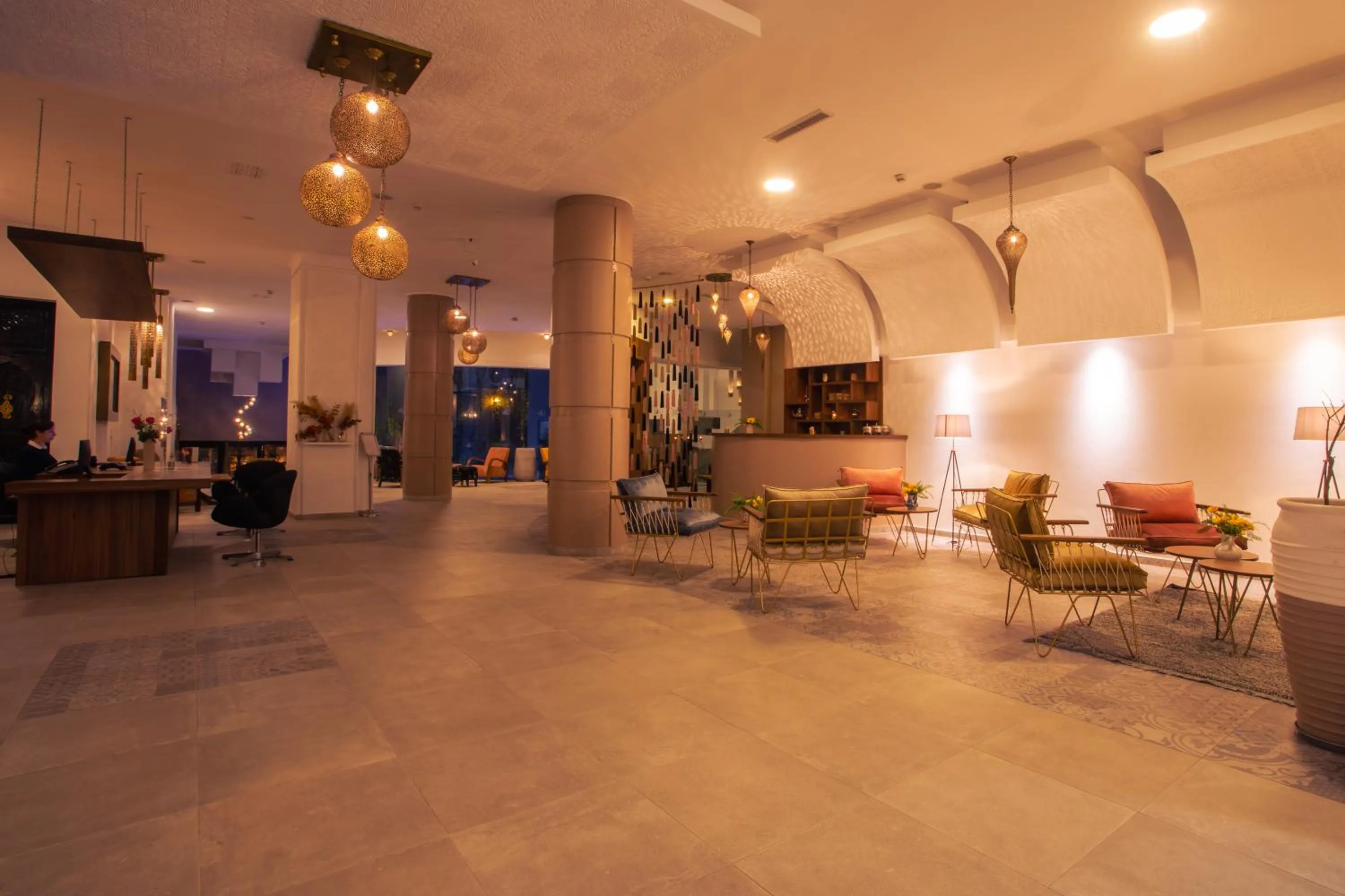 Lobby or reception in Dellarosa Boutique Hotel and Spa