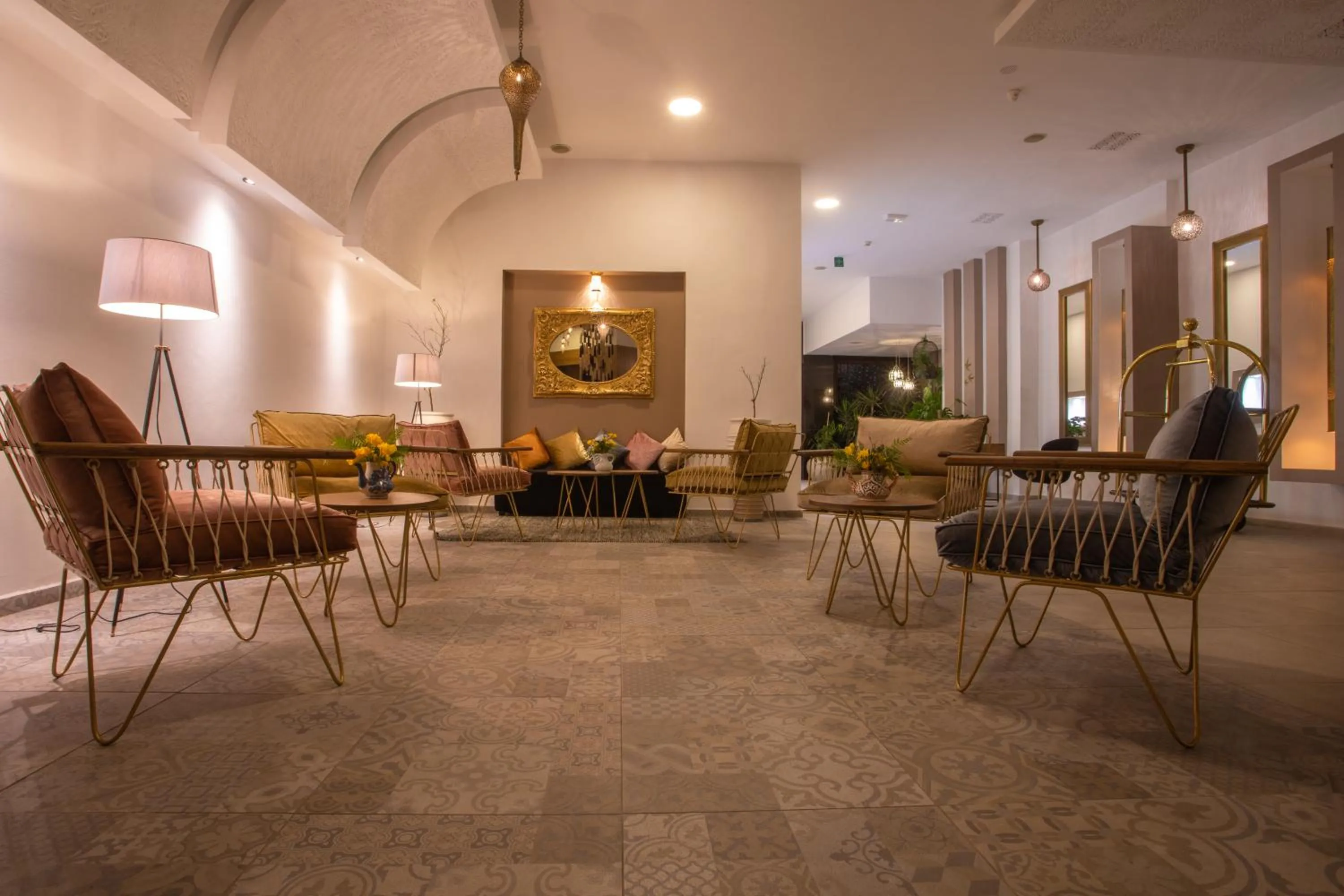 Lobby or reception in Dellarosa Boutique Hotel and Spa