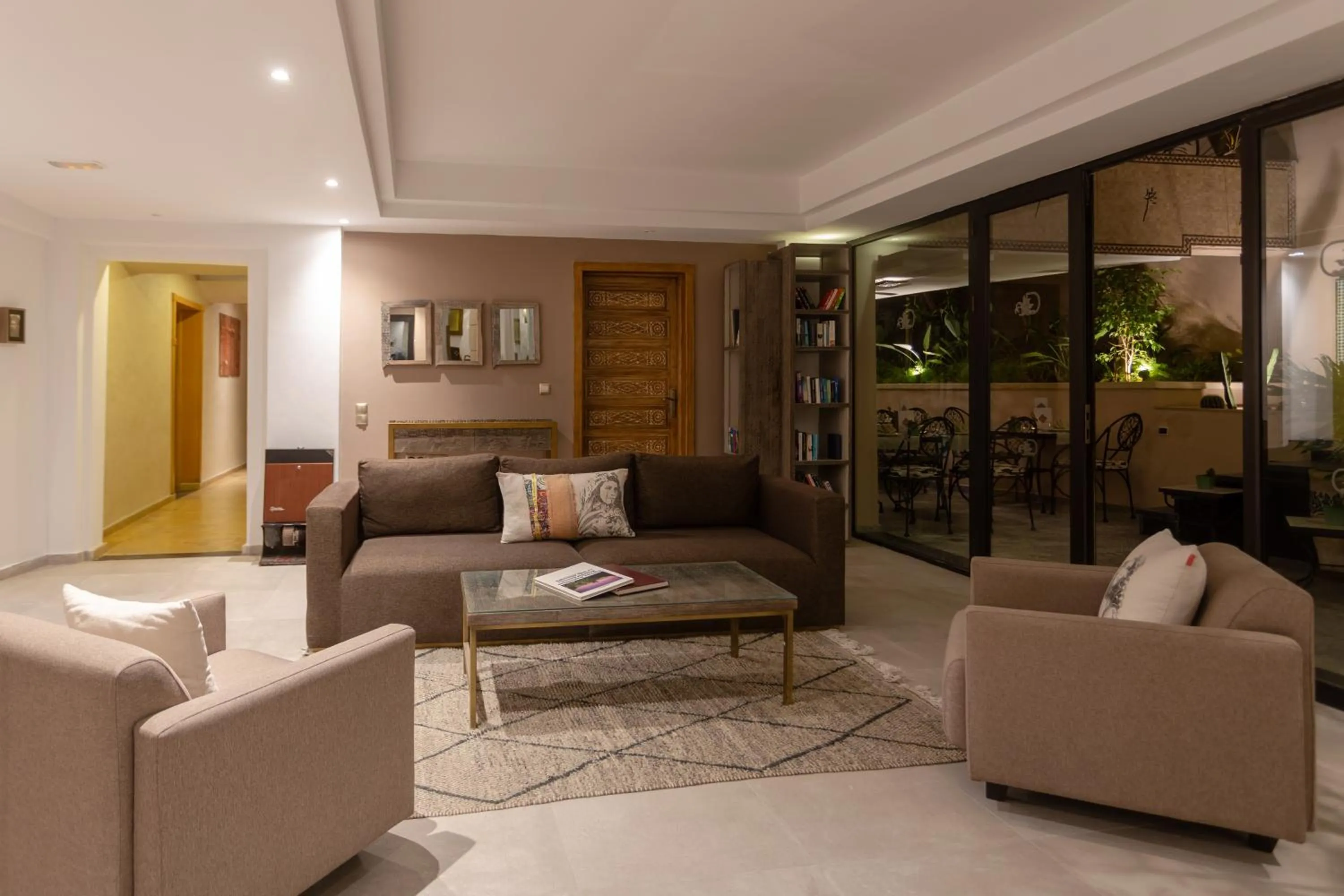 Seating area in Dellarosa Boutique Hotel and Spa