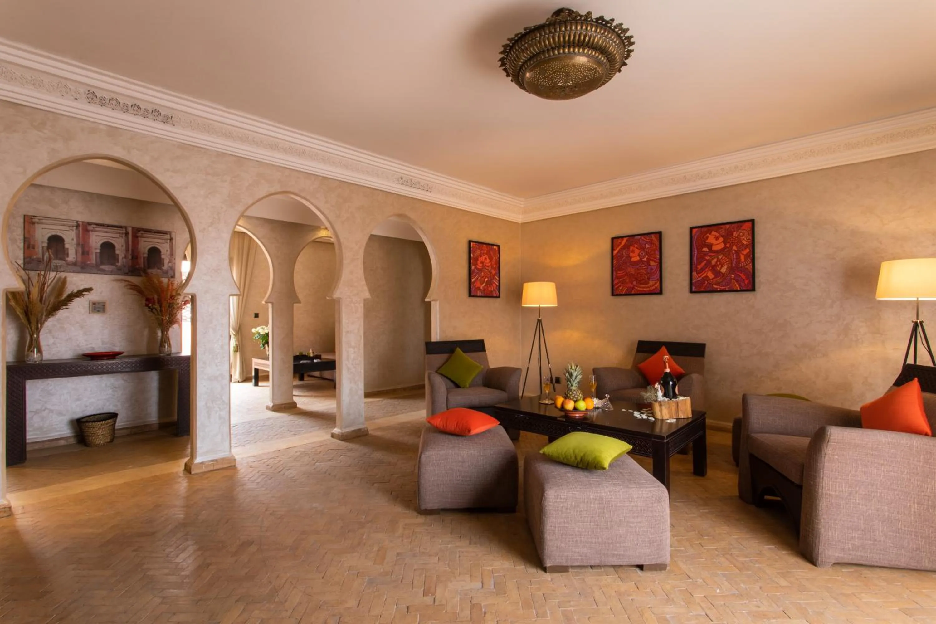 Living room in Dellarosa Boutique Hotel and Spa