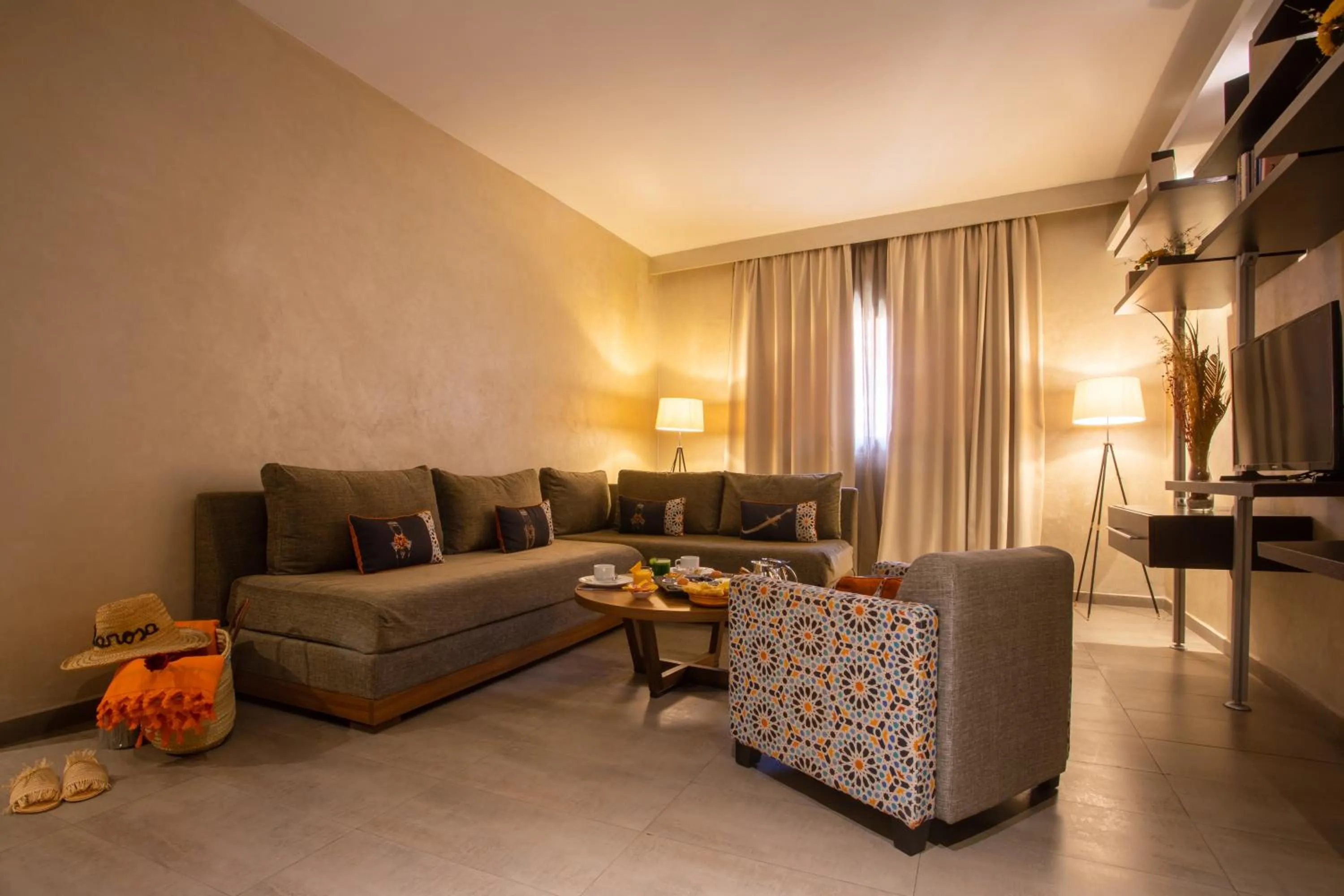 Living room in Dellarosa Boutique Hotel and Spa