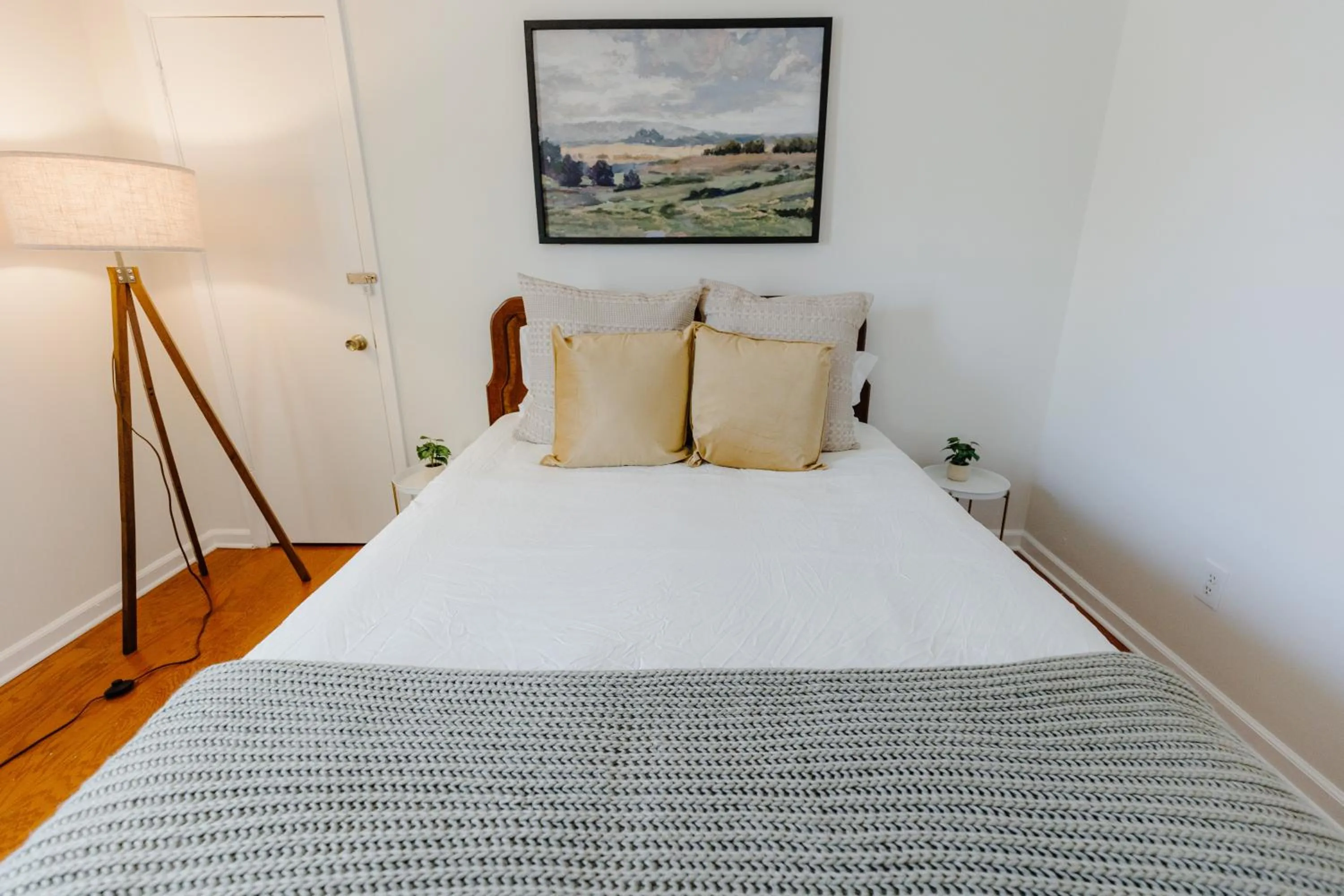 Photo of the whole room, Bed in Centrally Located 2BR Overton Square Unit 2 Fast WiFi Free Parking Yes Pets