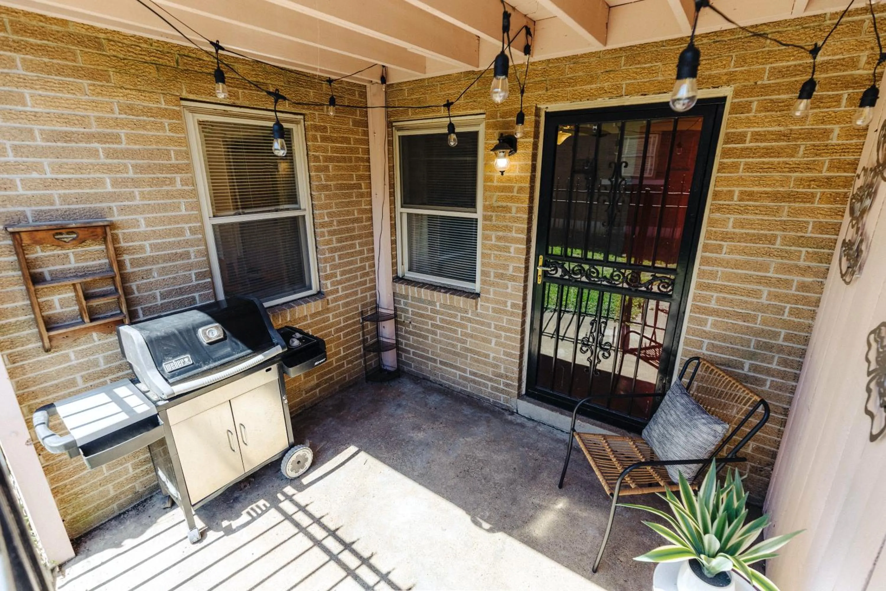 Balcony/Terrace in Centrally Located 2BR Overton Square Unit 2 Fast WiFi Free Parking Yes Pets