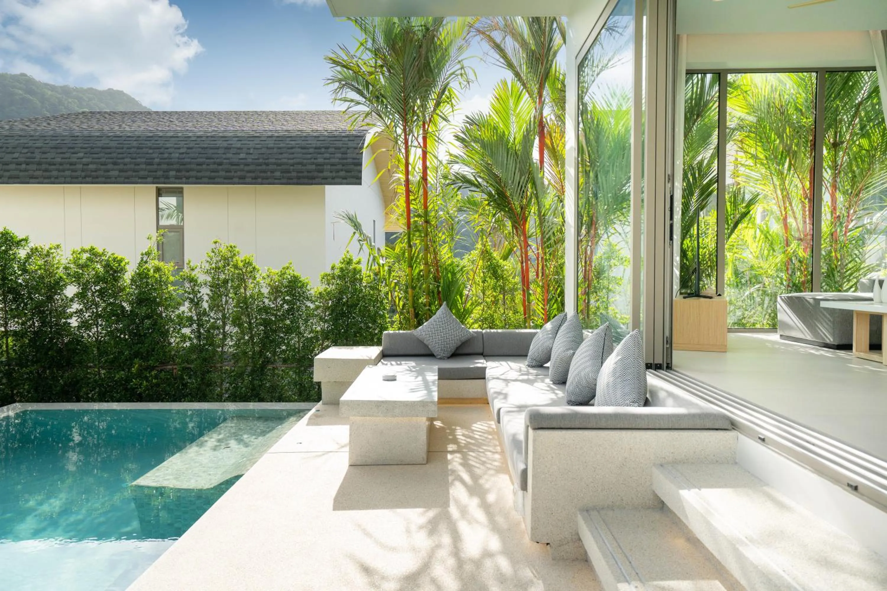 Seating area in Himmapana Villas - Hills