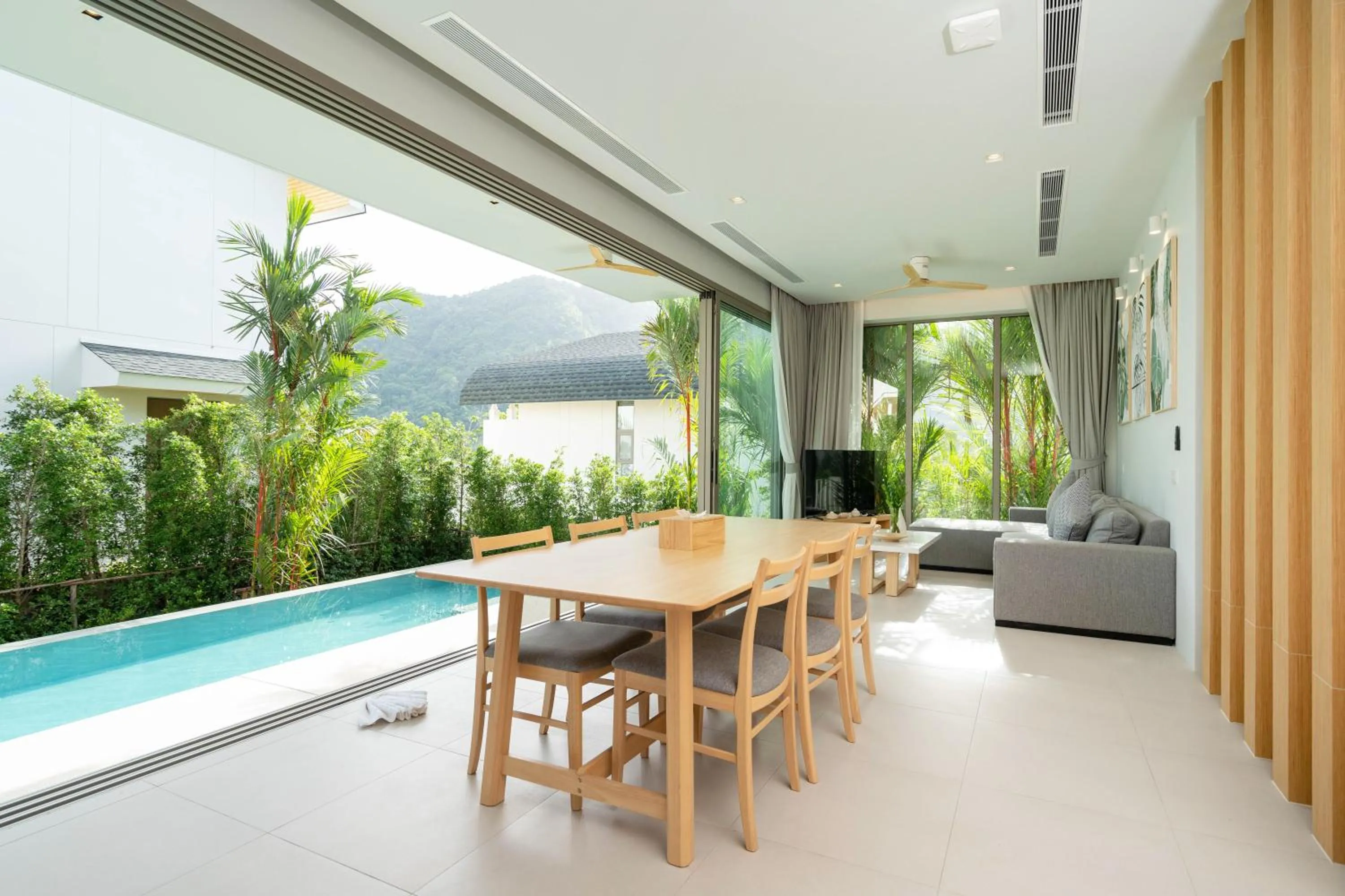 TV and multimedia in Himmapana Villas - Hills