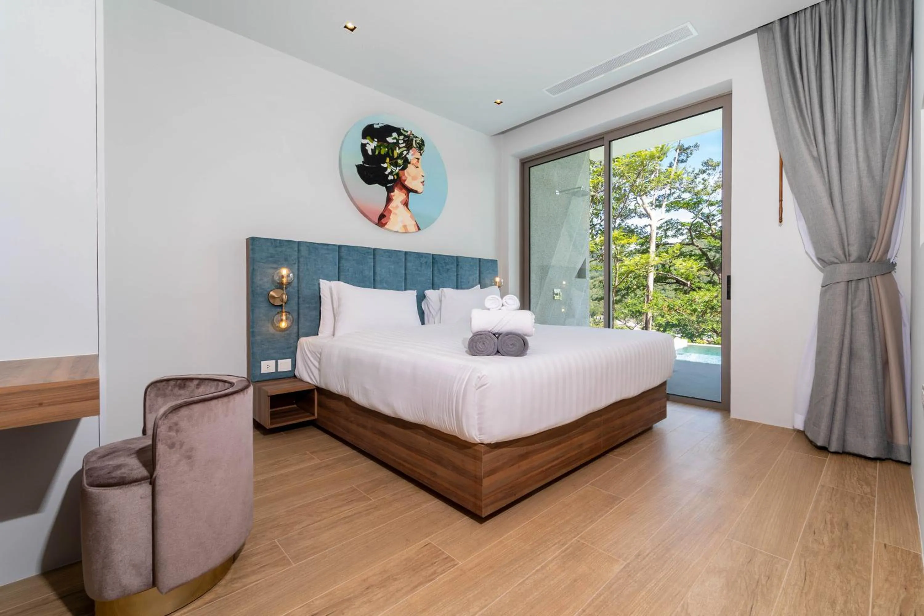 Bed in Himmapana Villas - Hills