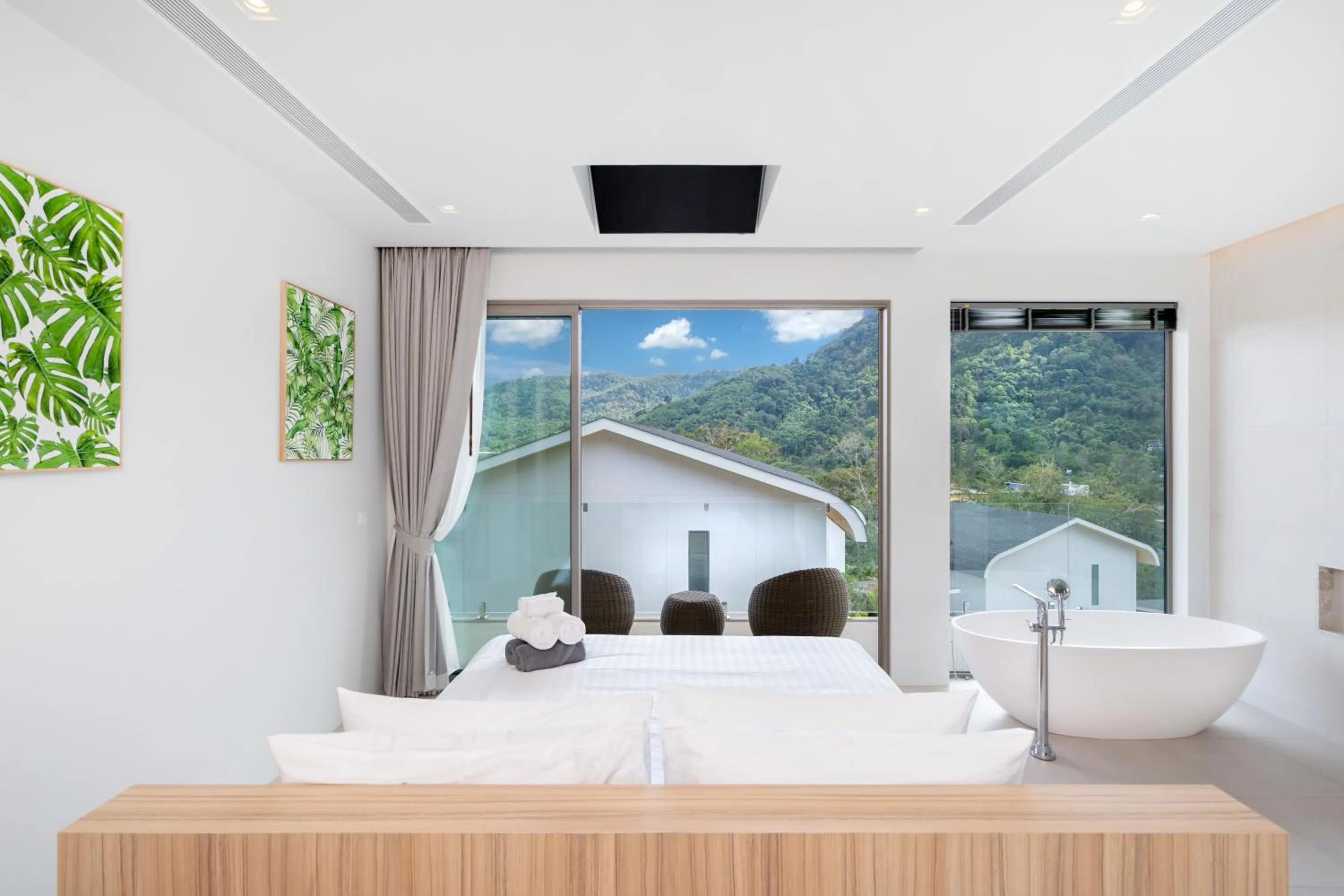 Bed in Himmapana Villas - Hills