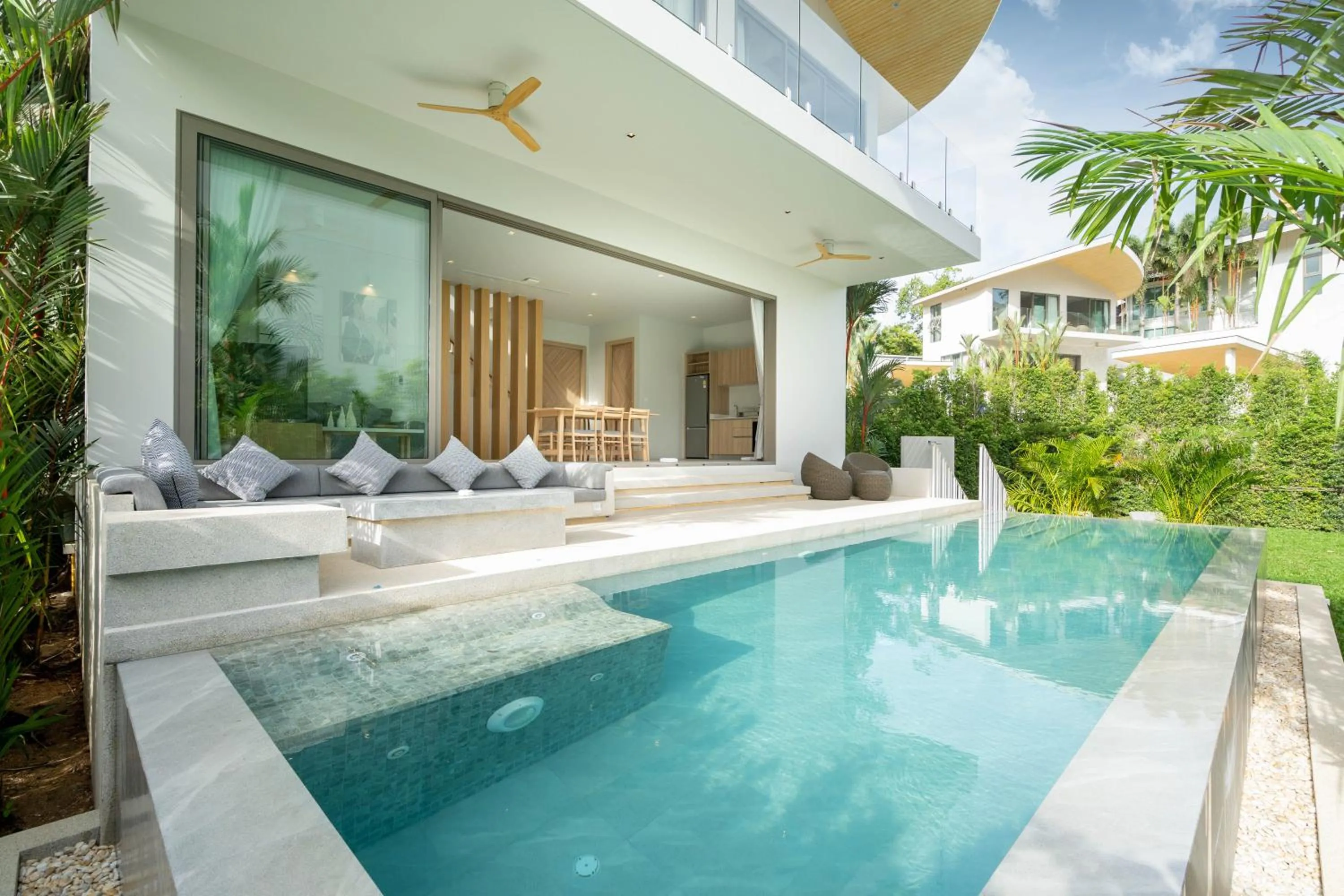 Garden view in Himmapana Villas - Hills