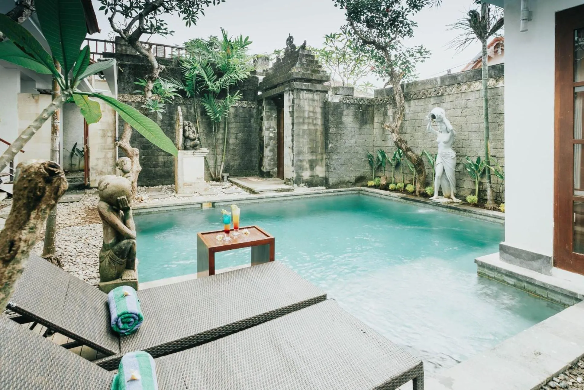 Garden in Villa Sukanami Sanur by ecommerceloka