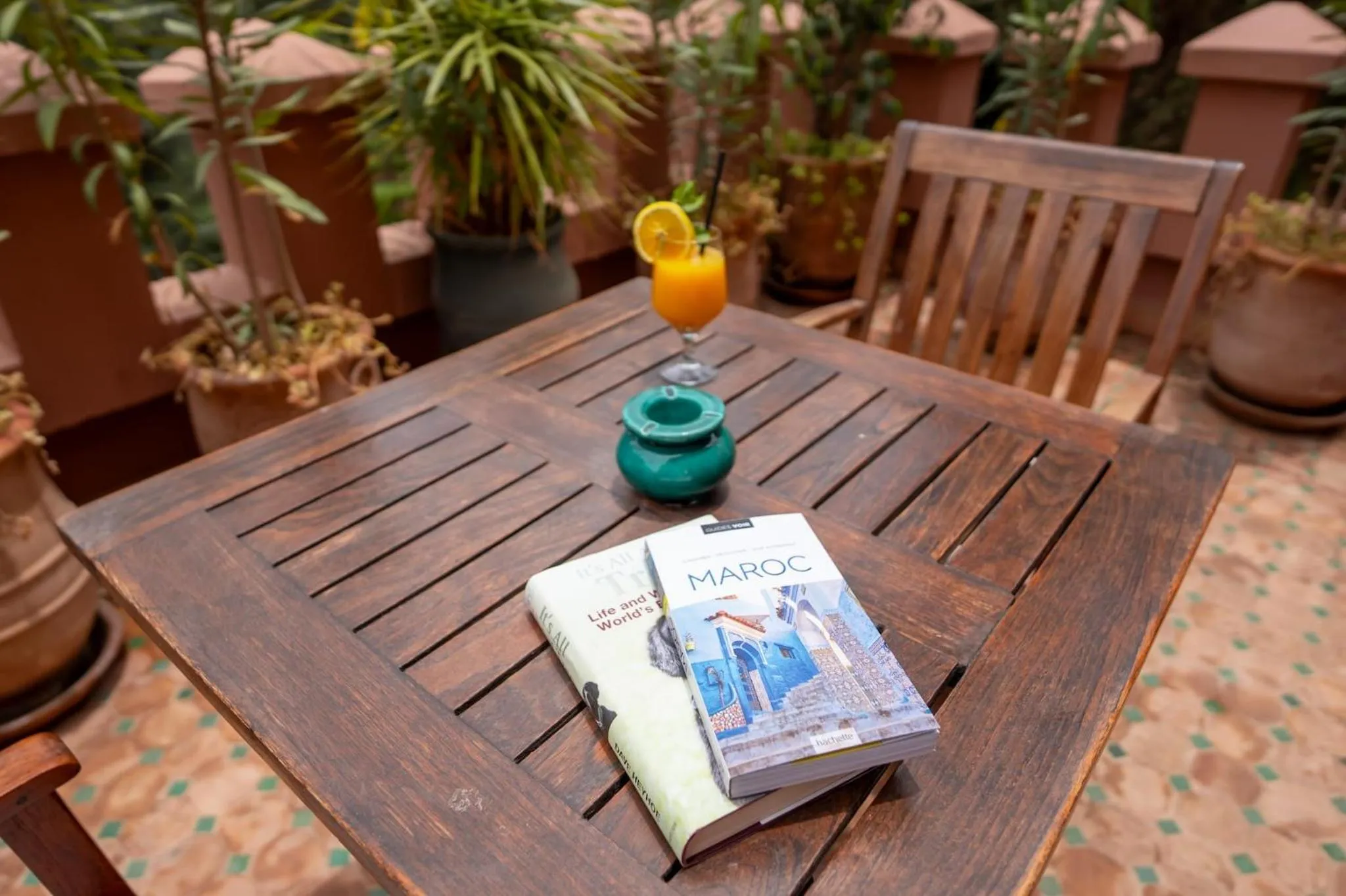 Seating area in Al Fassia Aguedal