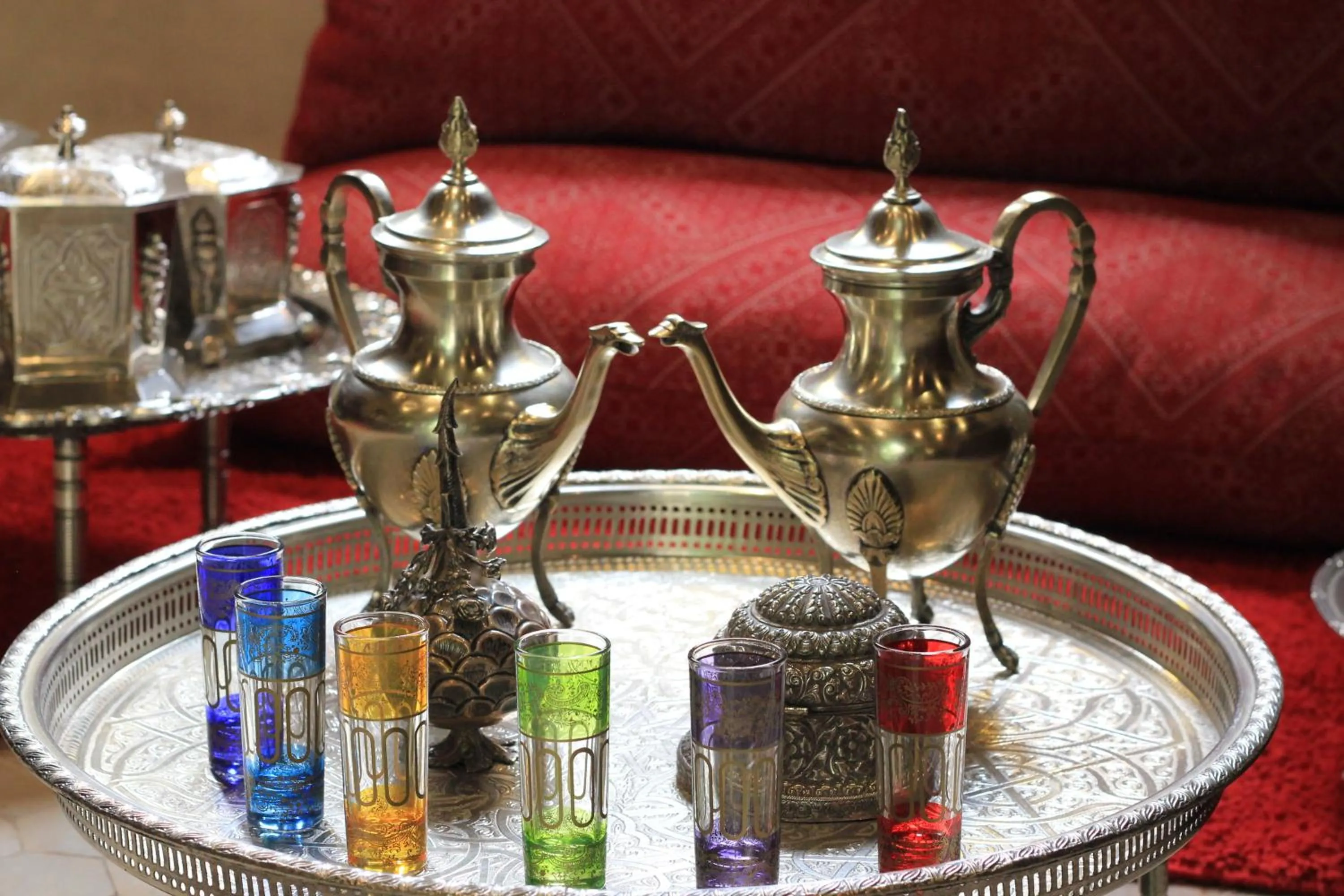 Decorative detail in Al Fassia Aguedal