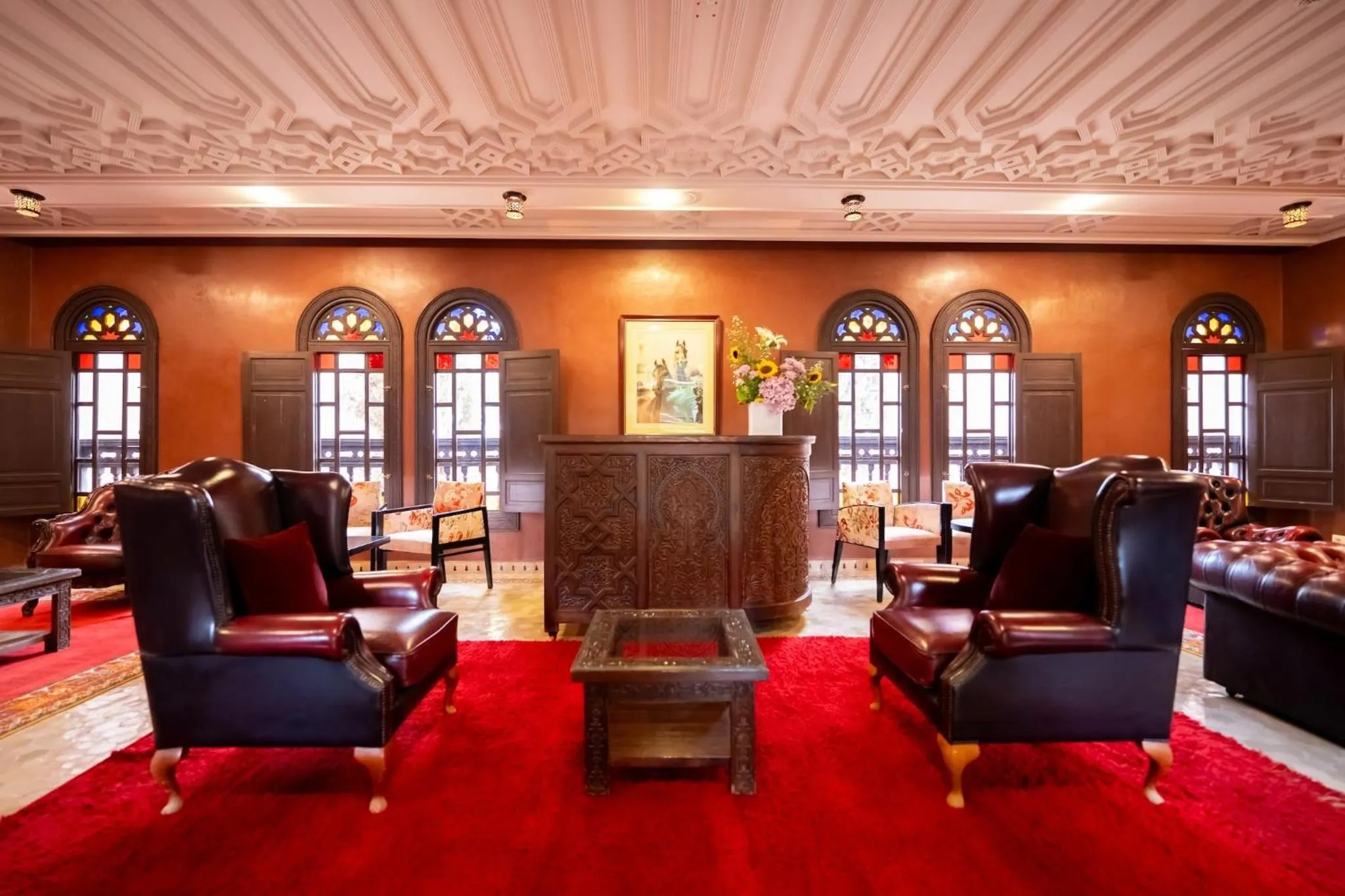 Lounge or bar in Al Fassia Aguedal