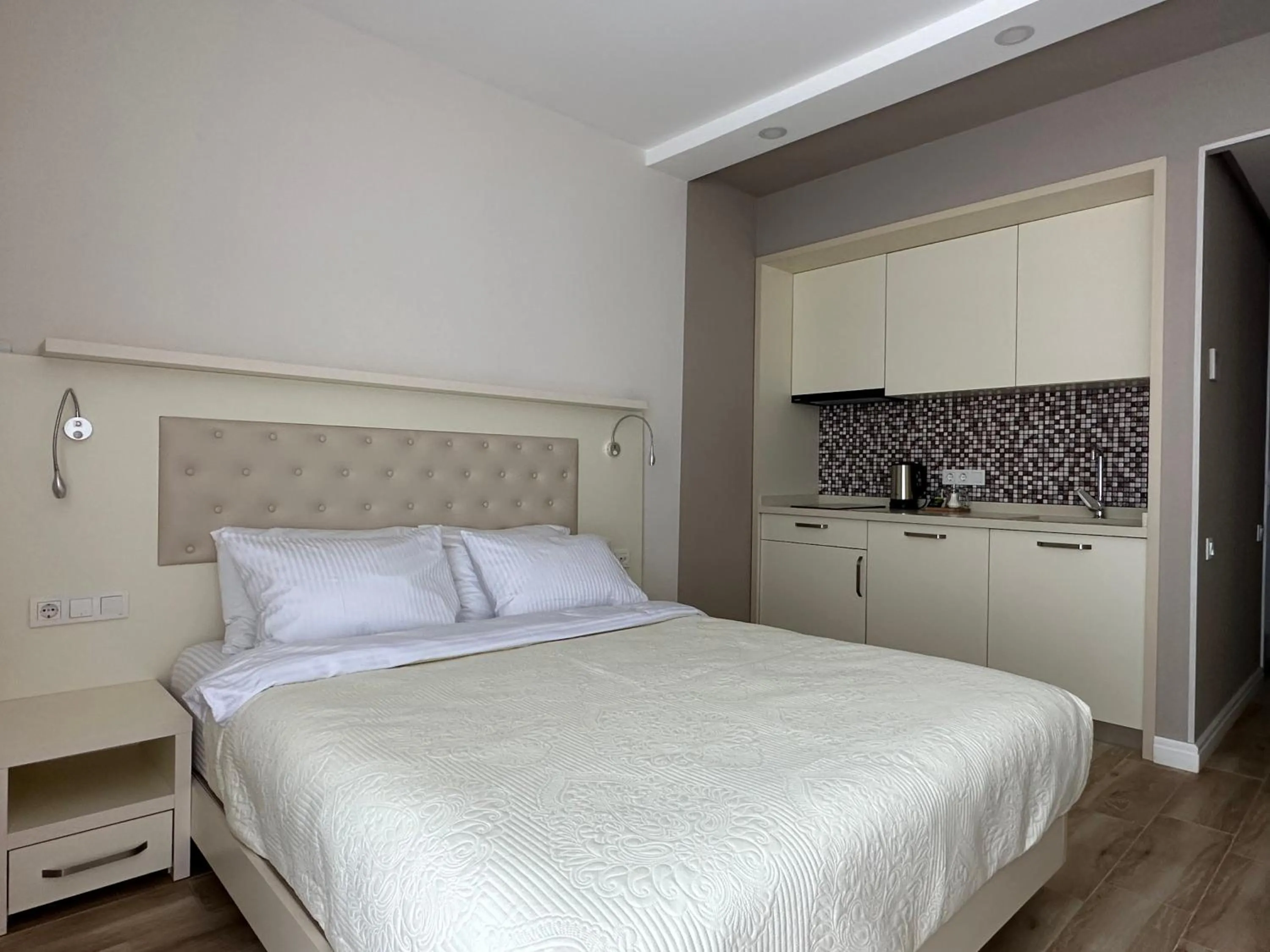 Bed in Dream Apartments at Alliance Palace