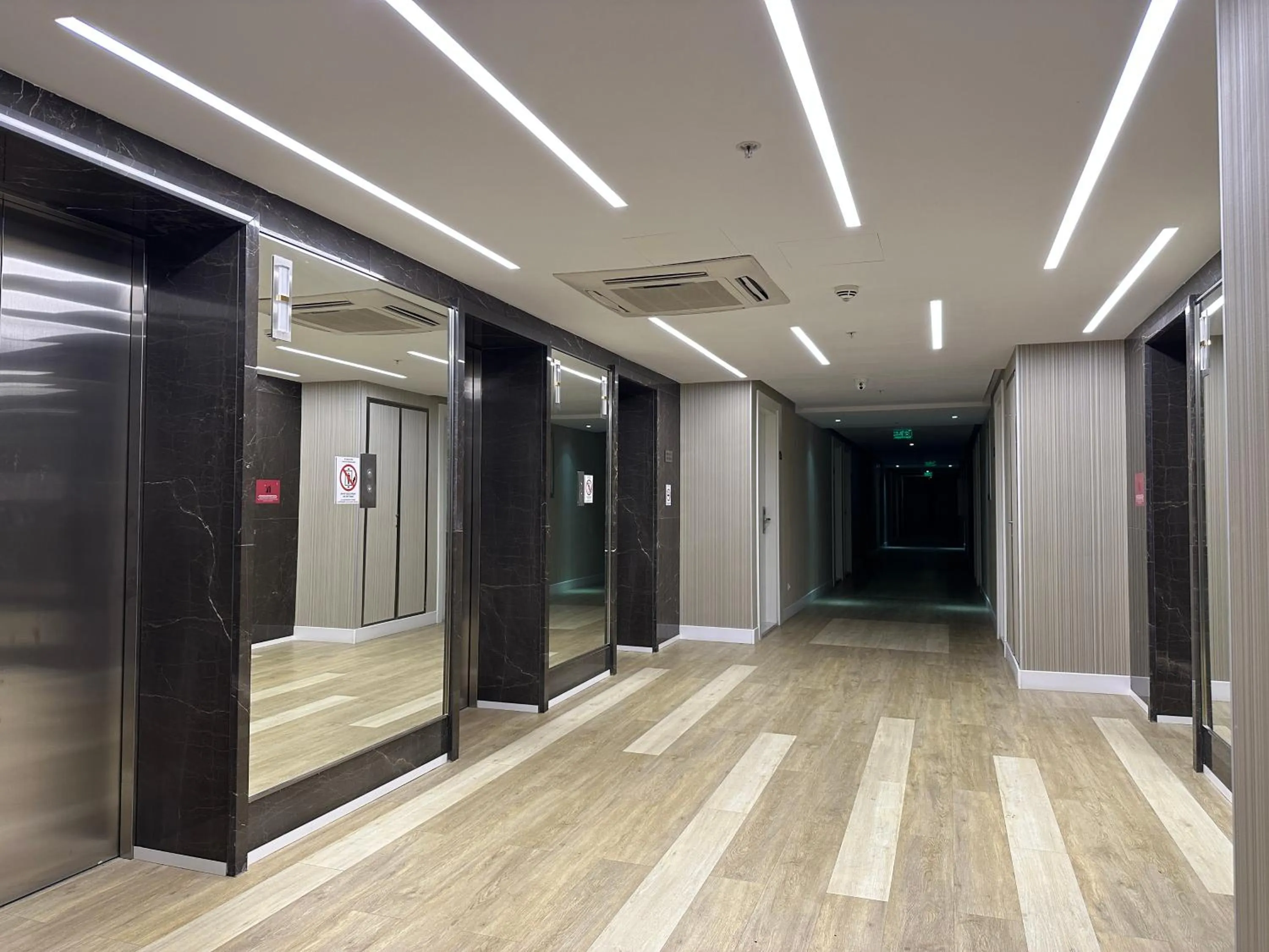 elevator in Dream Apartments at Alliance Palace