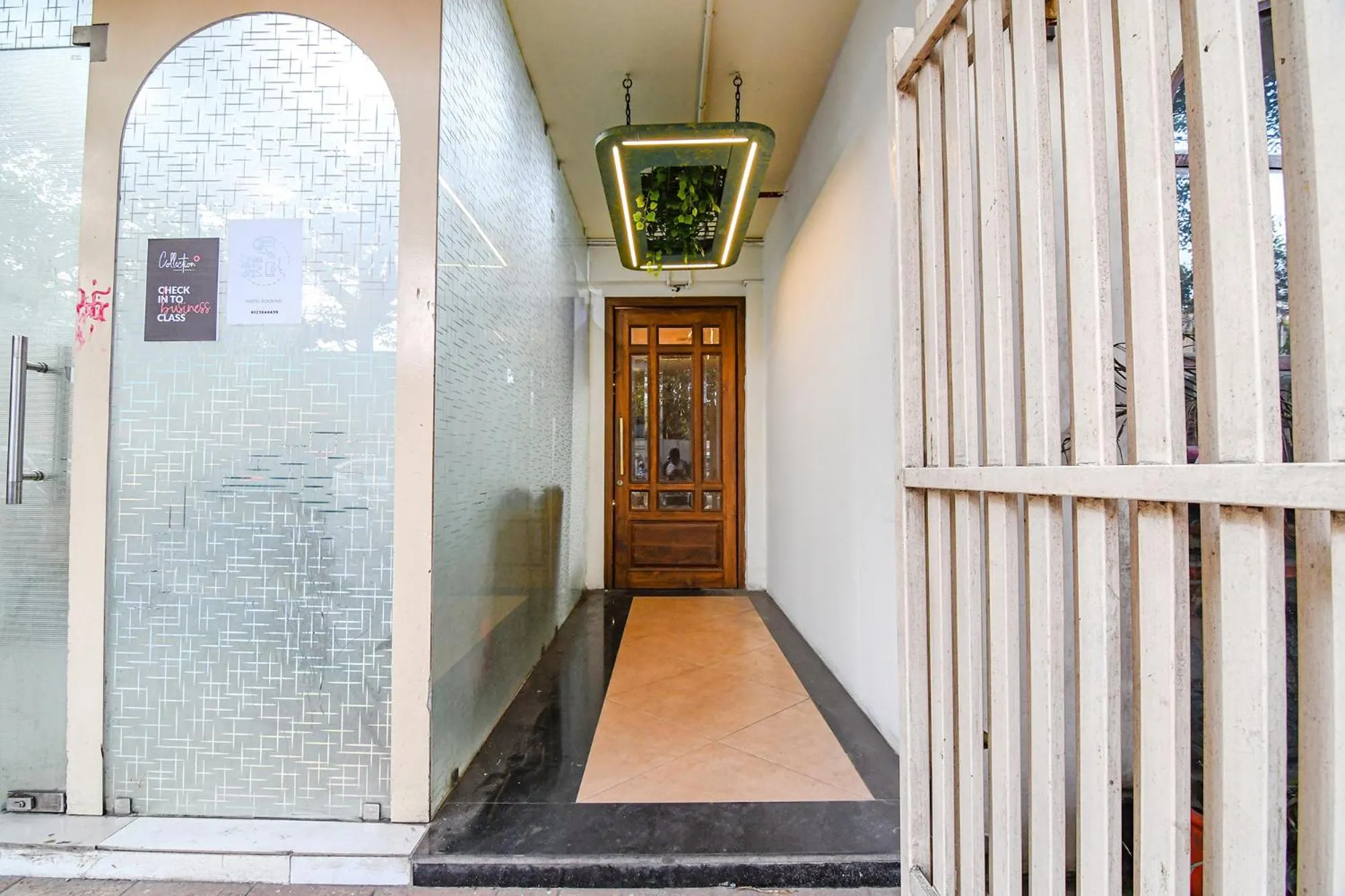 Facade/entrance in FabHotel Grand Hazra Inn - Nr Ballygunge Station