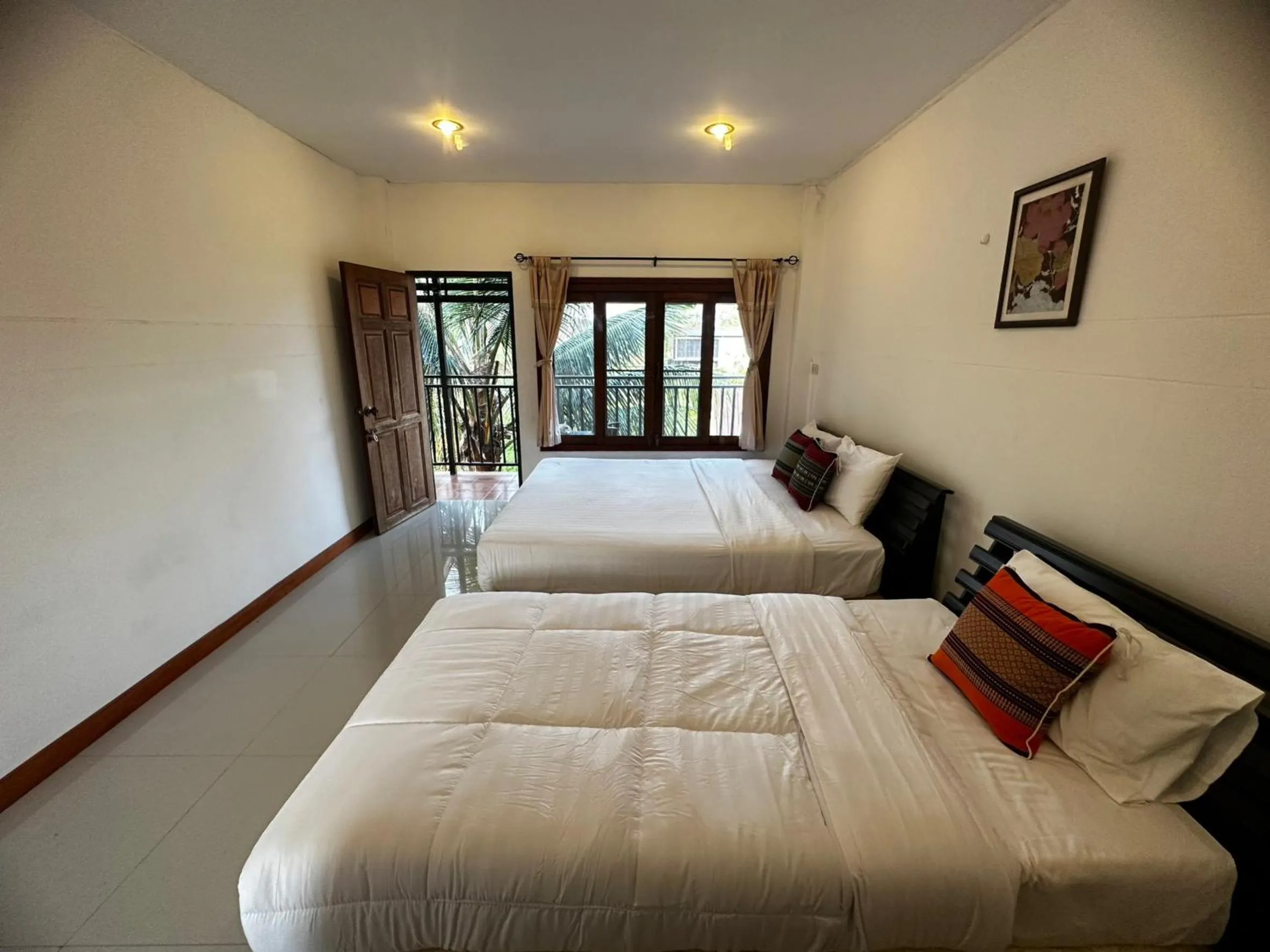 Bed in Soft Resort Kad Farang Hangdong