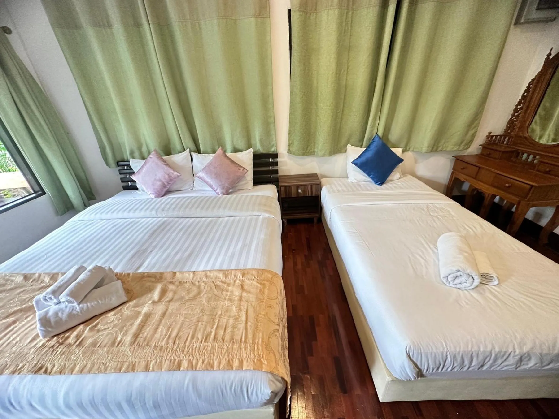 Bed in Soft Resort Kad Farang Hangdong