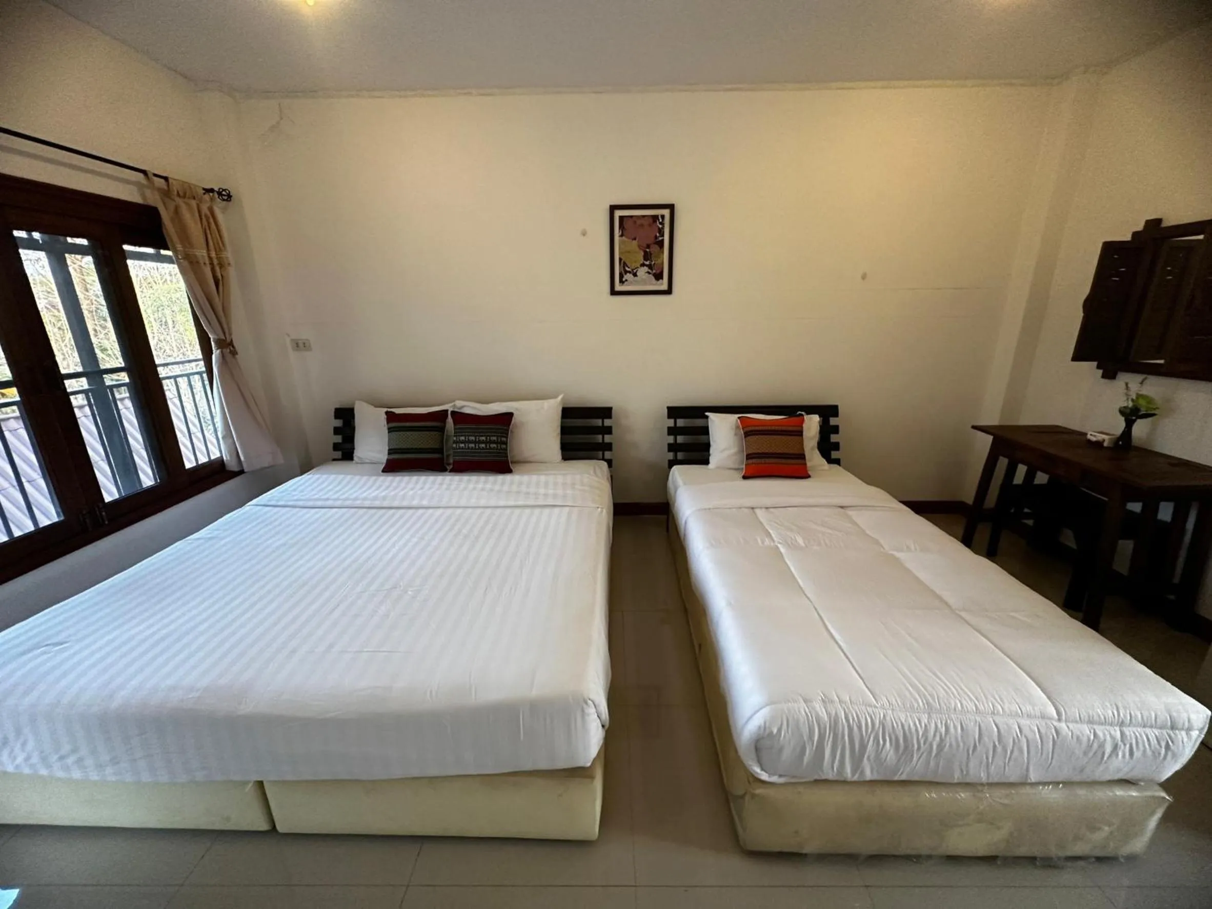 Bed in Soft Resort Kad Farang Hangdong