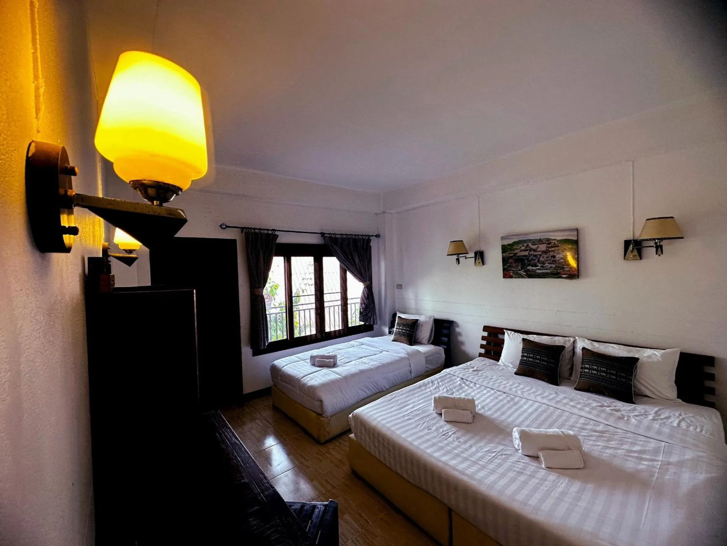 Bed in Soft Resort Kad Farang Hangdong